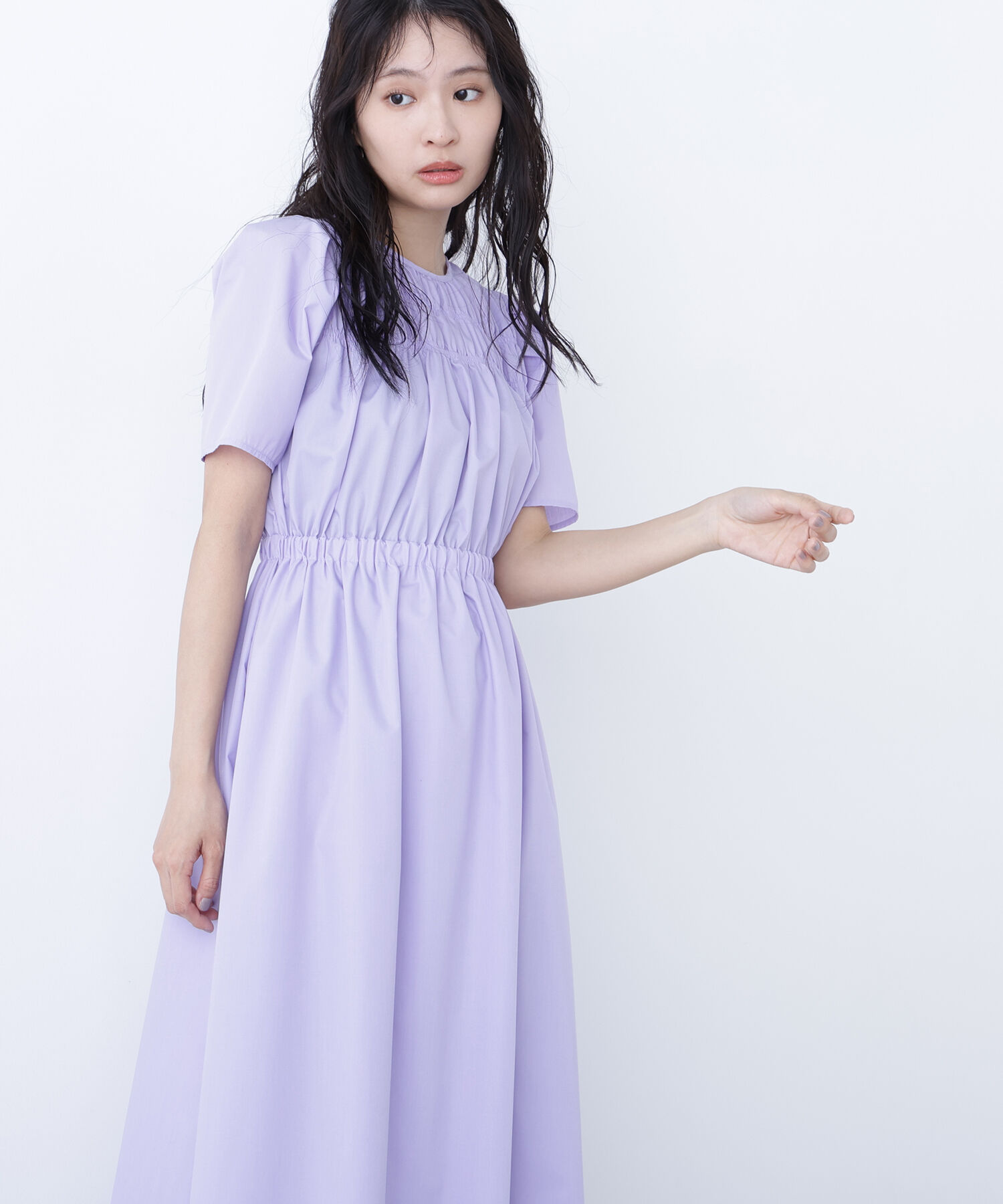  「〈N.〉ローンタックショルダーワンピース」|ワンピース|