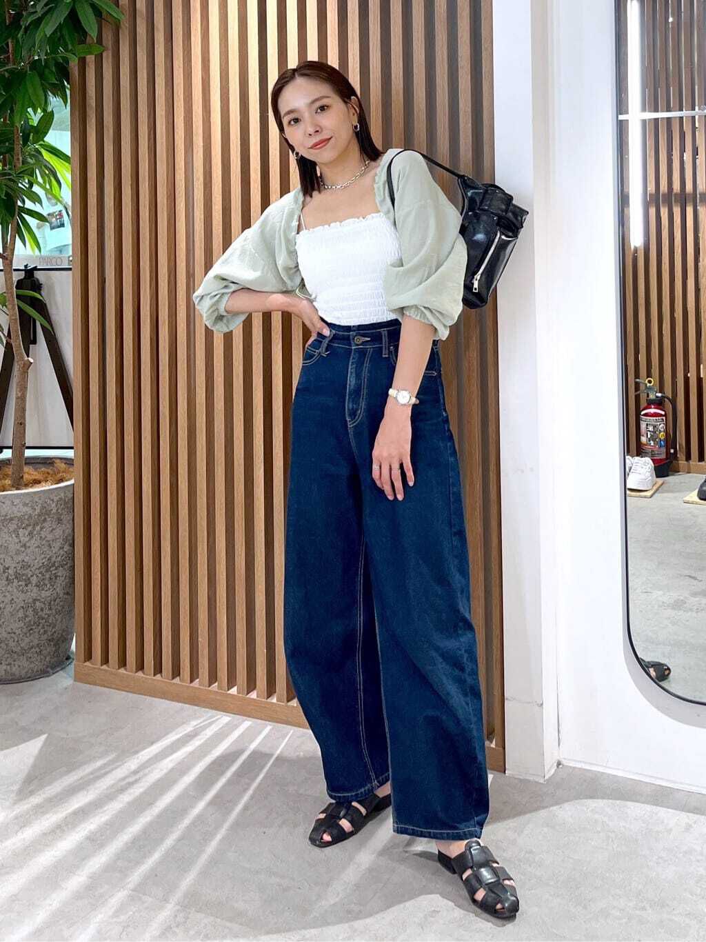  「ドロストショート丈ボレロ」|シャツ・ブラウス|