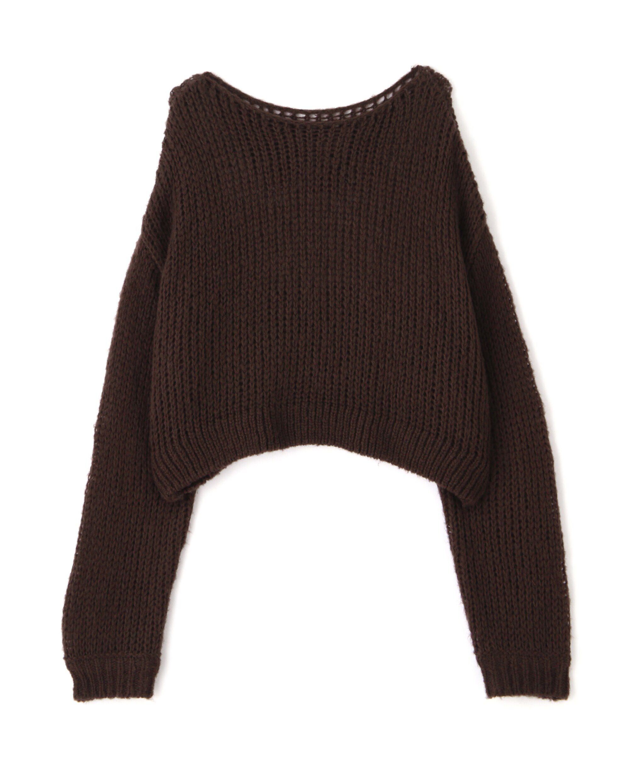  「シアーモヘヤライクニット」|ニット・セーター|