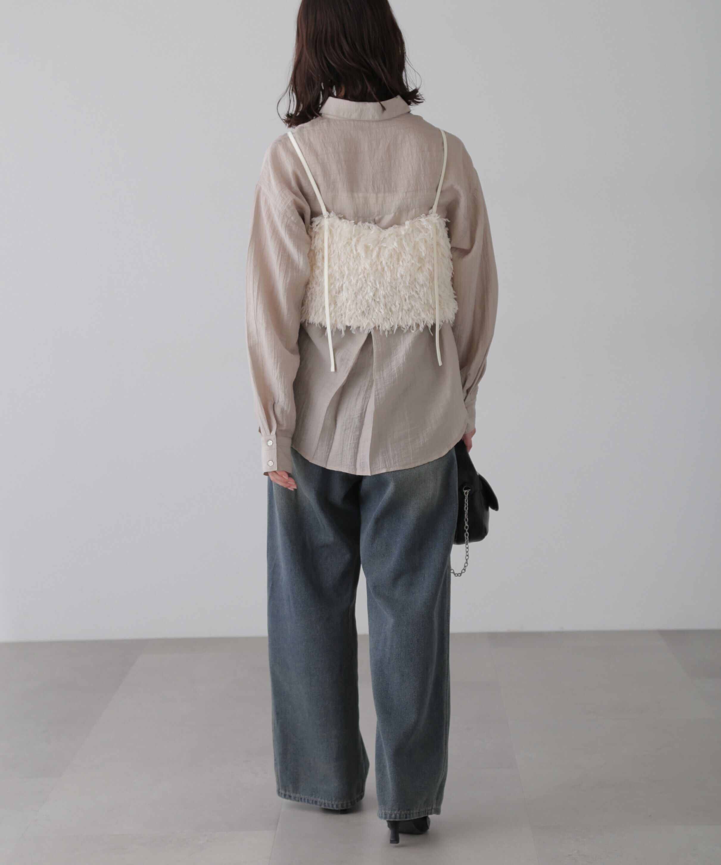  「ワッシャービッグシャツ」|シャツ・ブラウス|