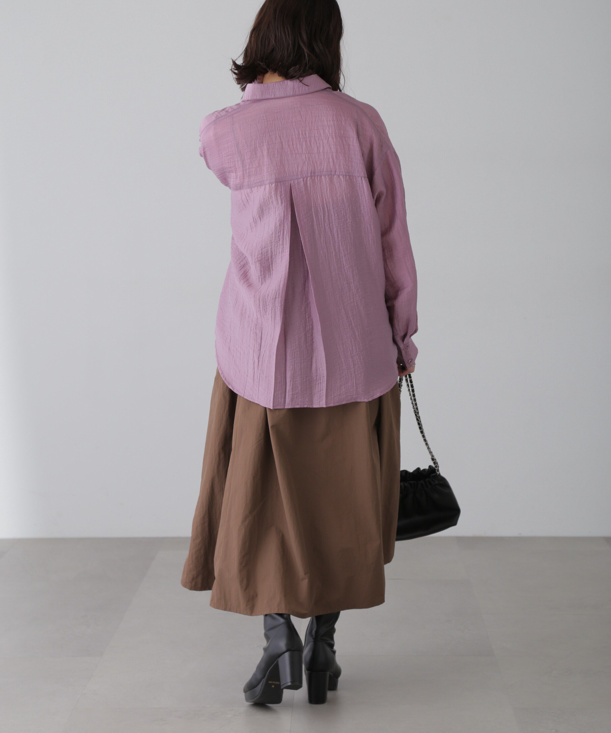  「ワッシャービッグシャツ」|シャツ・ブラウス|