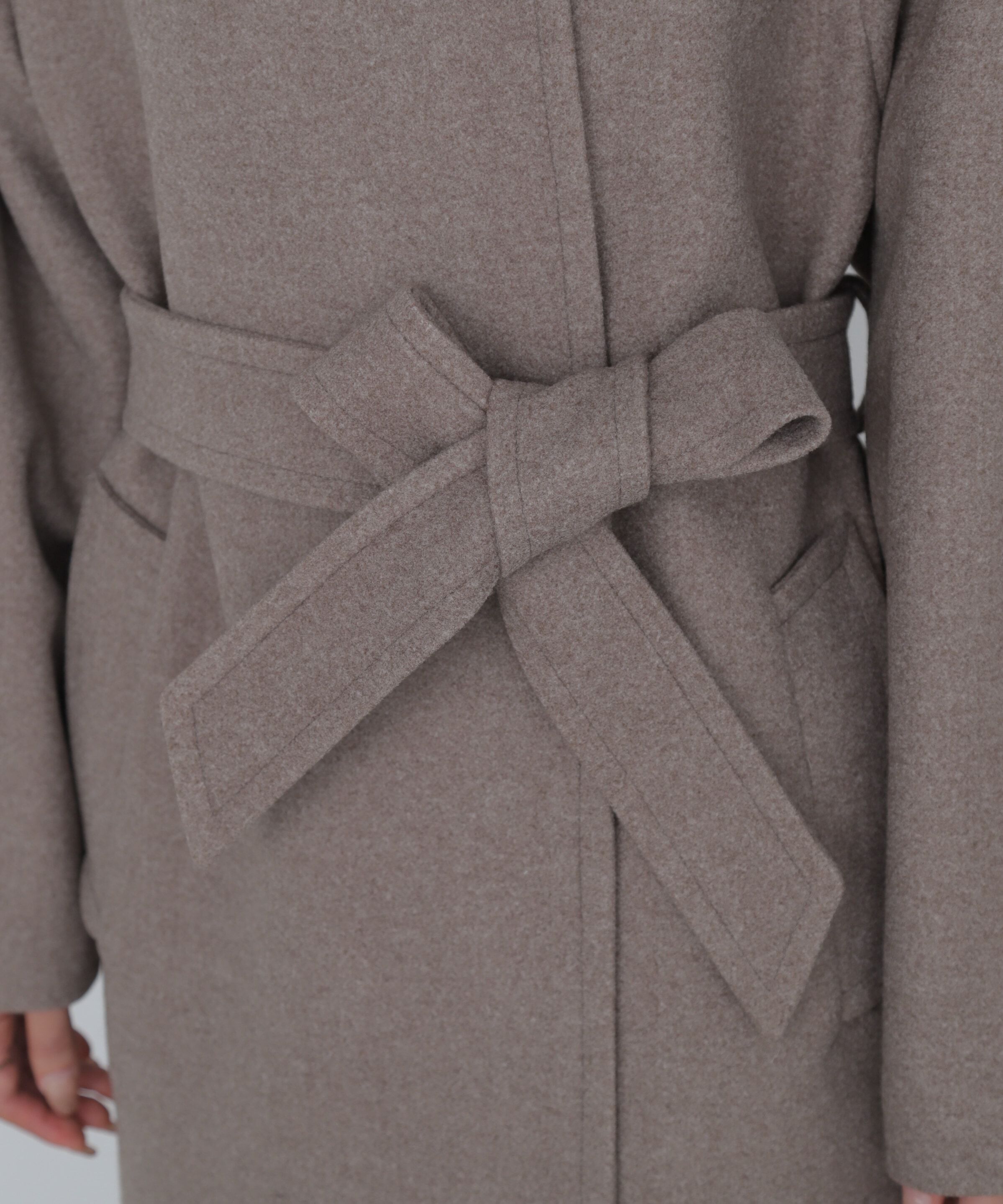  「スタンドカラーロングコート」|その他|