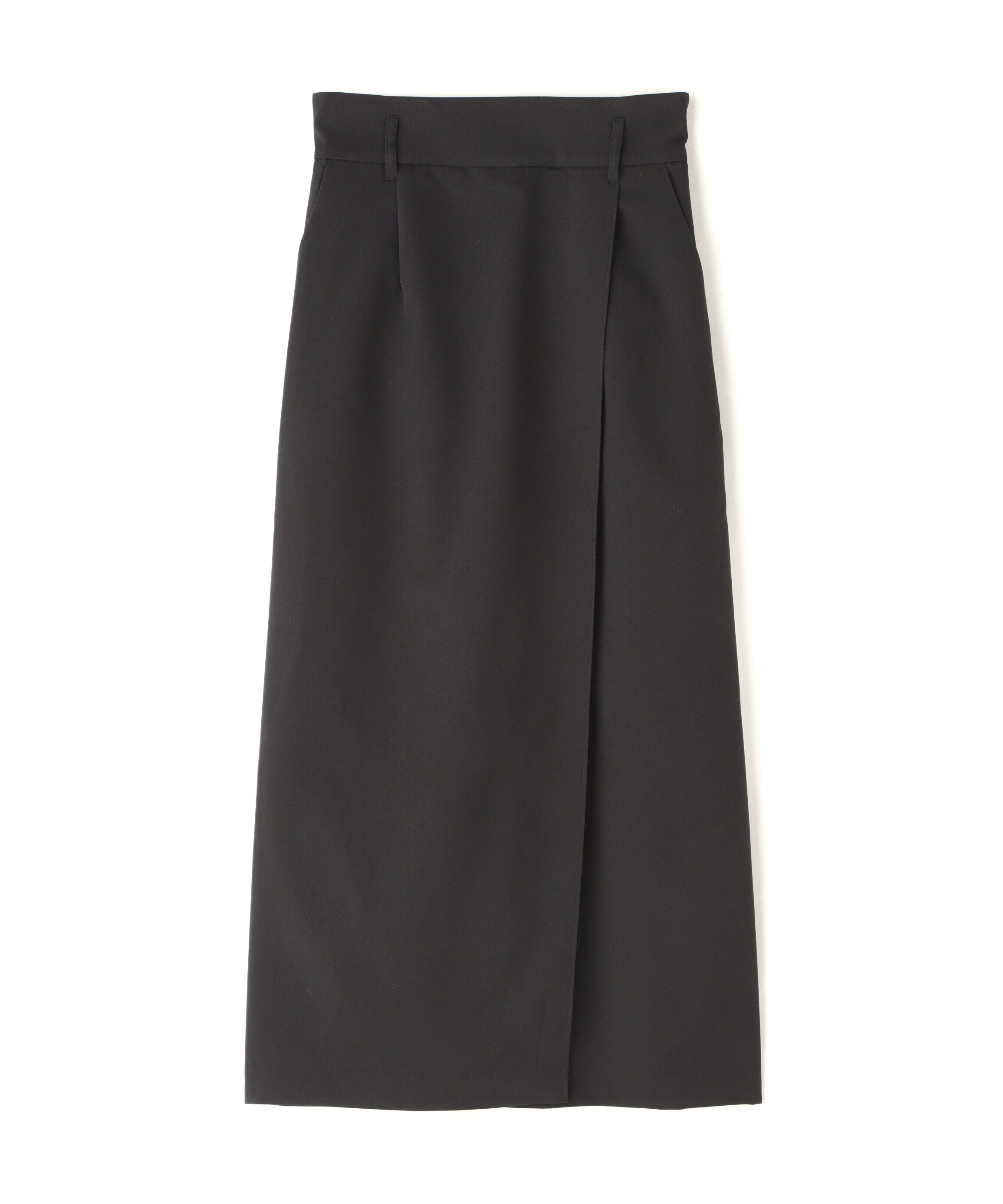  「ラップ風ナロースカート」|スカート|