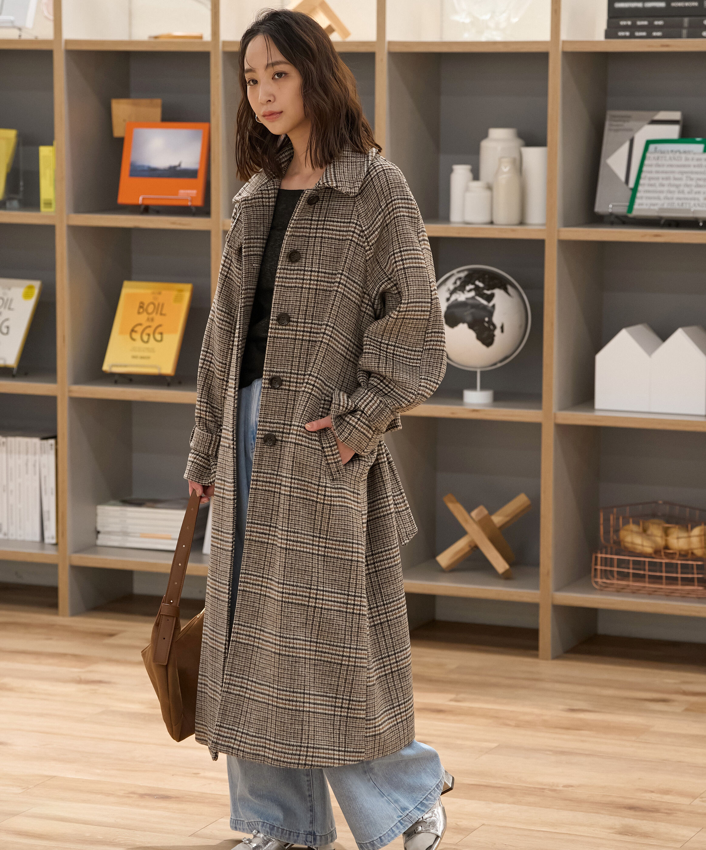  「2wayステンカラーロングコート」|その他|