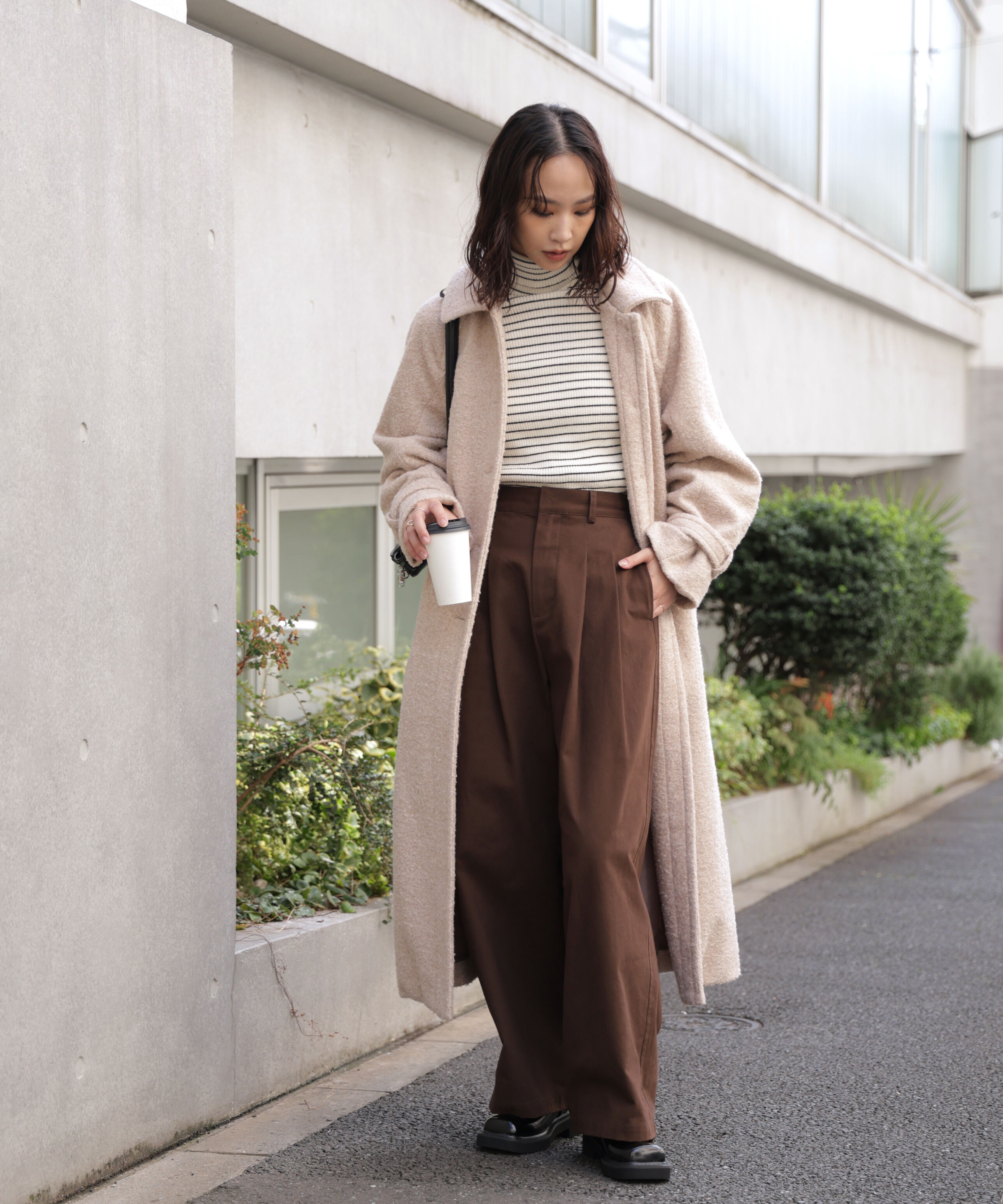  「2wayステンカラーロングコート」|その他|