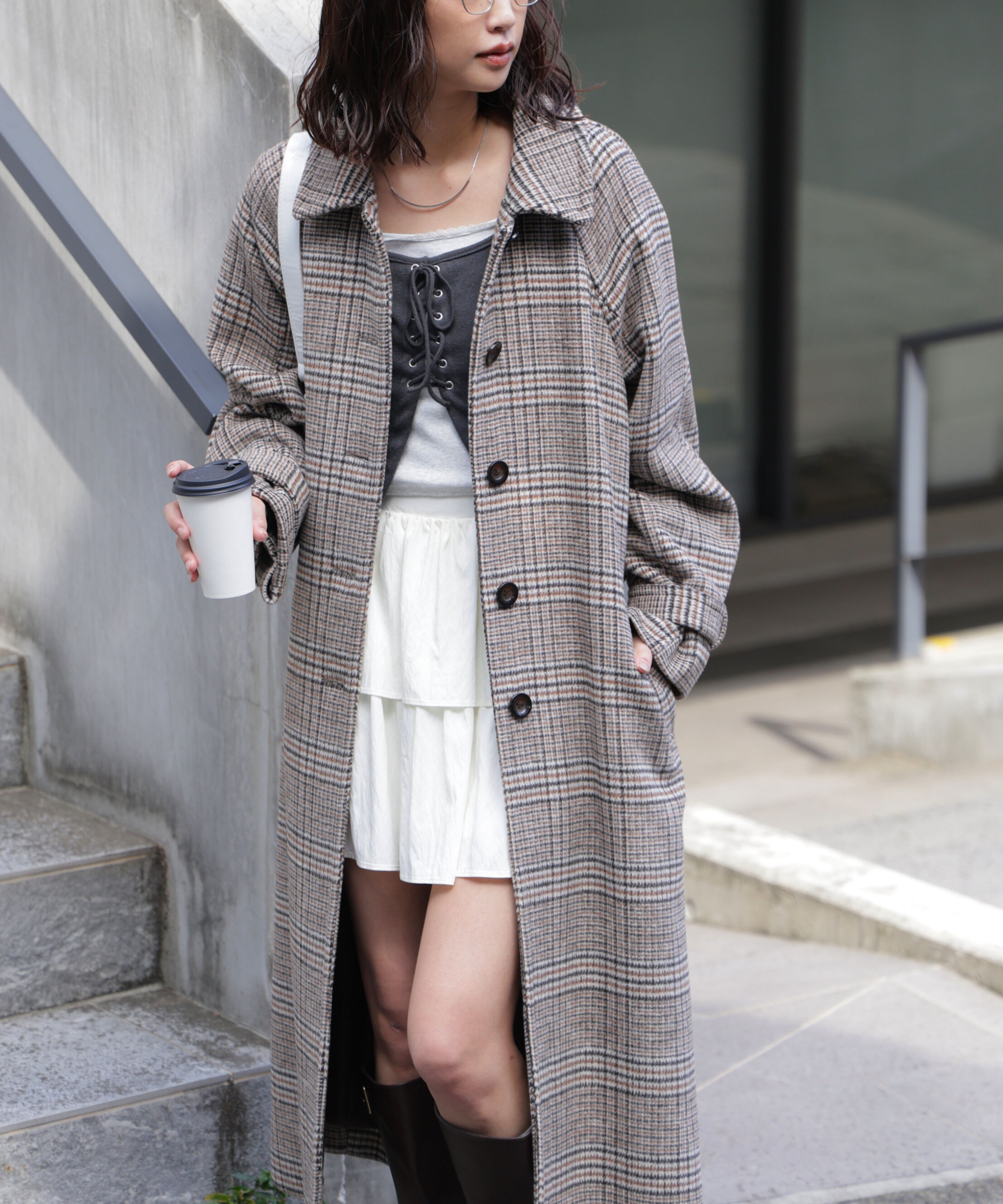  「2wayステンカラーロングコート」|その他|