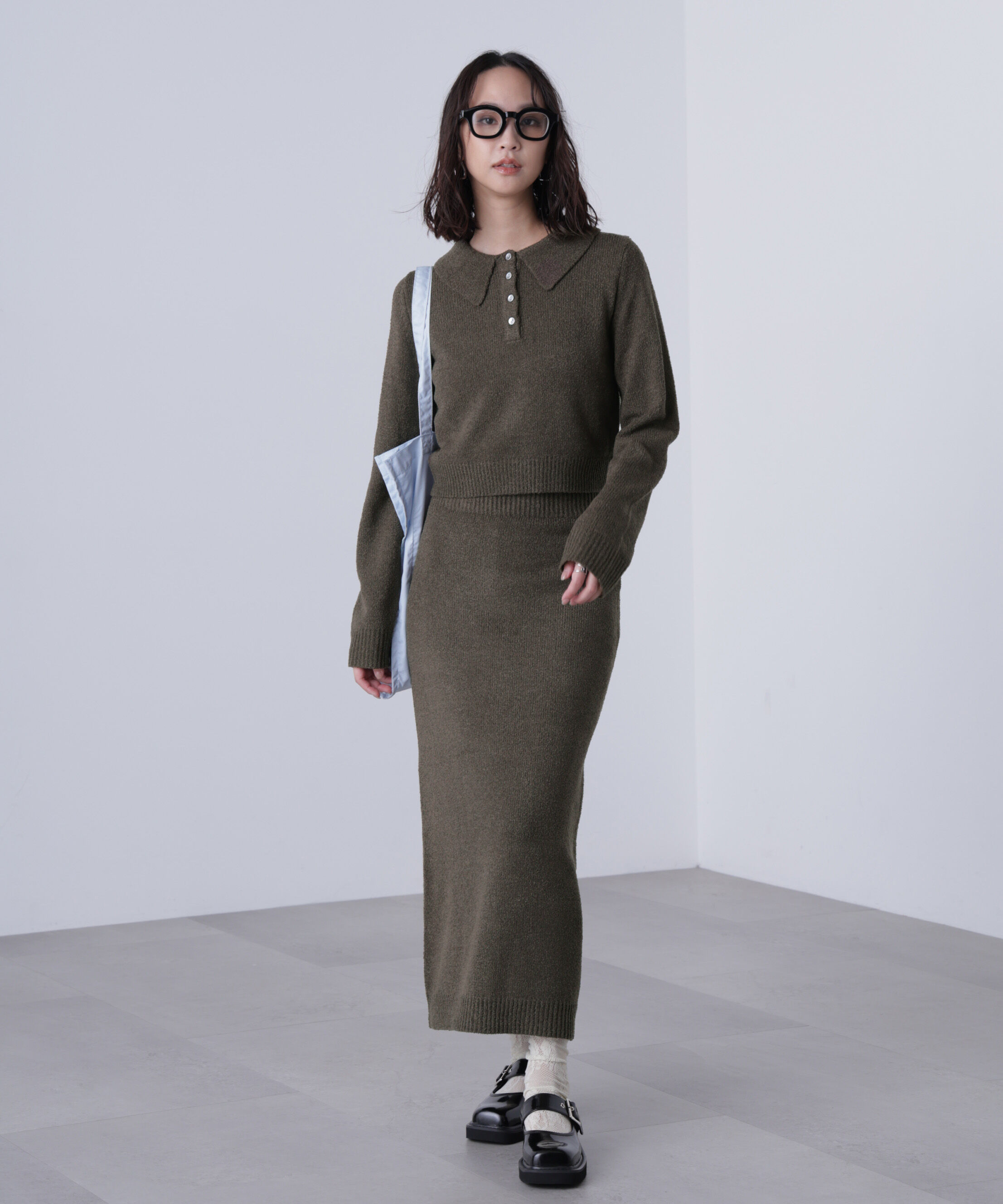  「ポロニットセットアップ」|ワンピース|