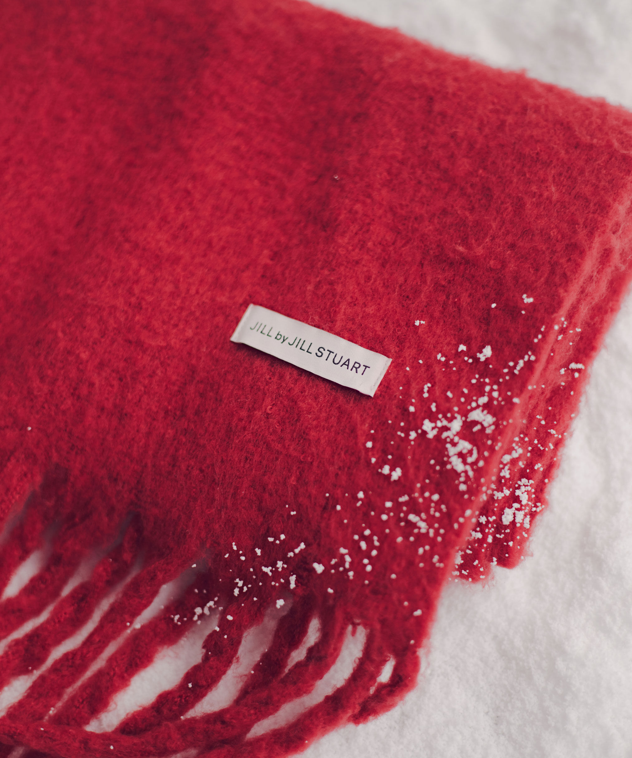  「ループヤーンフラッフィーストール」|バンダナ・スカーフ|