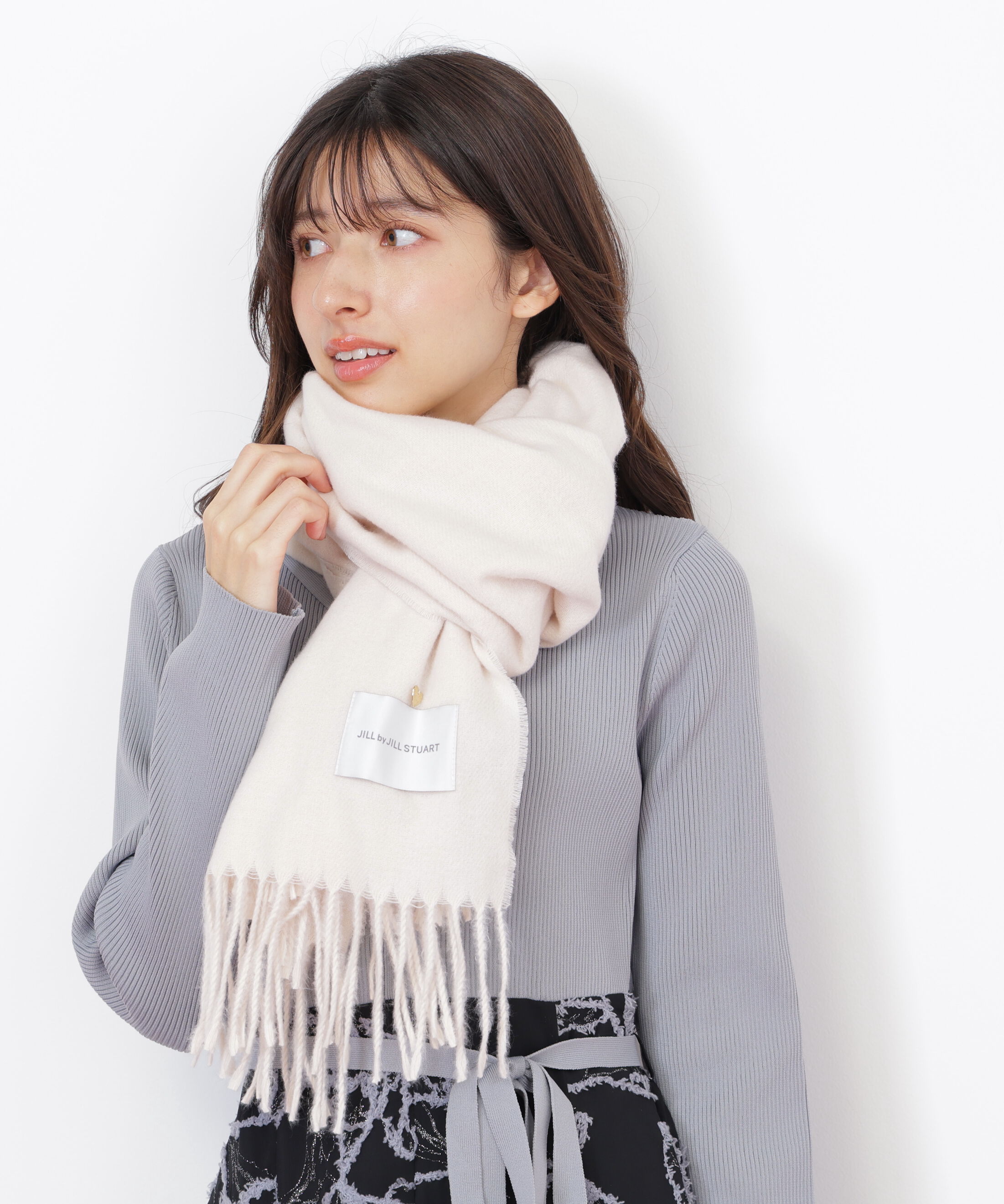  「ハートトッピングストール」|バンダナ・スカーフ|