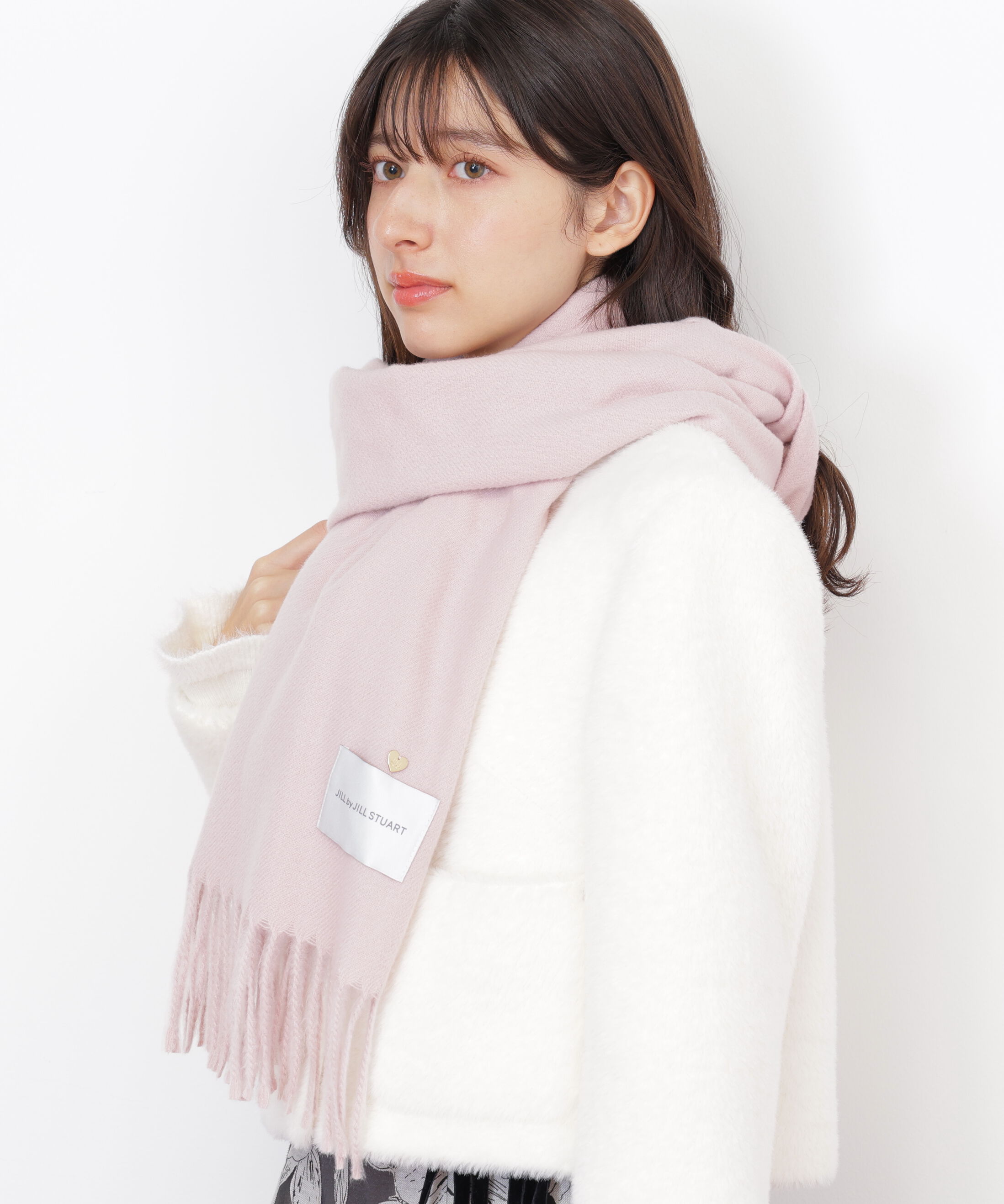  「ハートトッピングストール」|バンダナ・スカーフ|