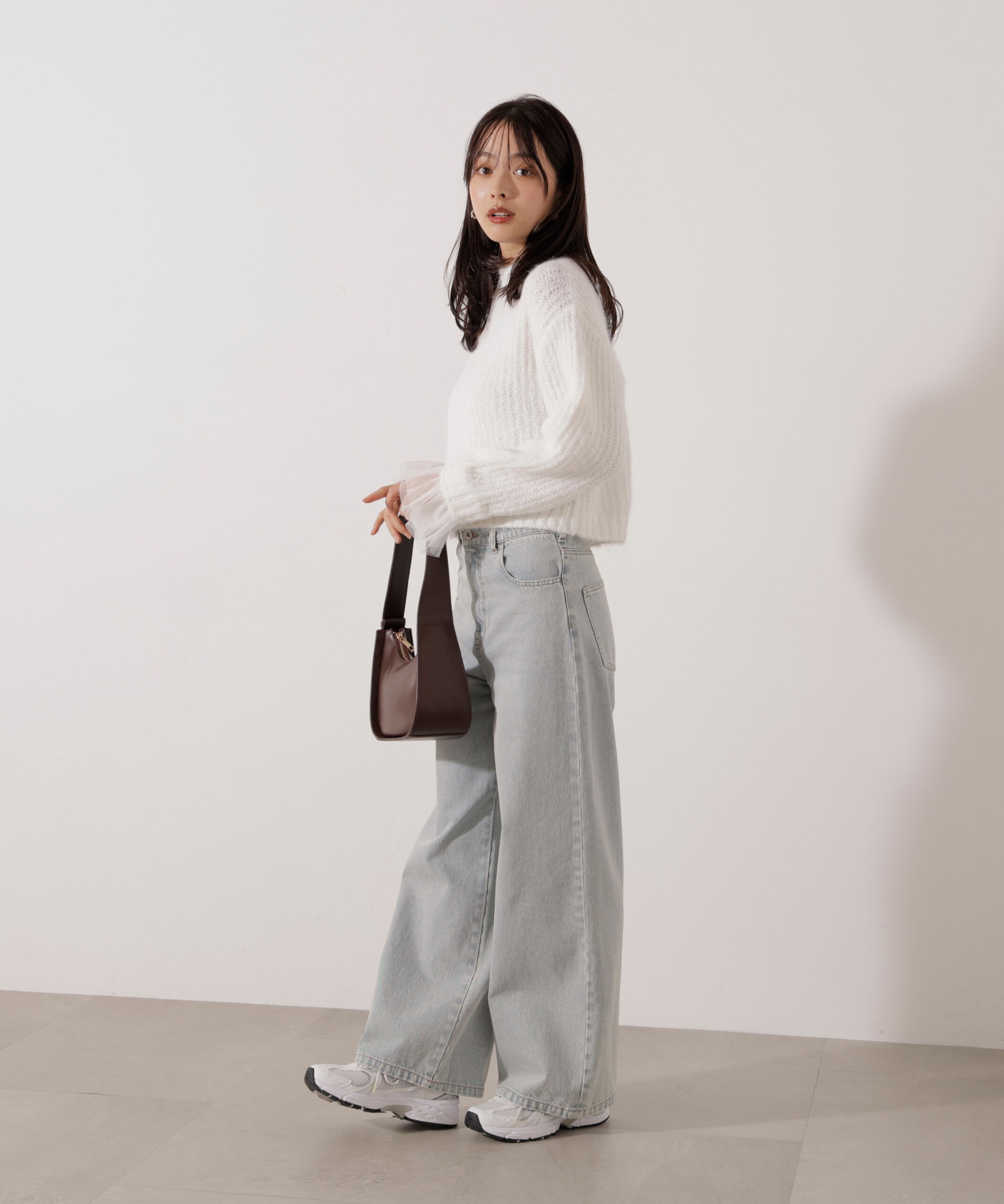 PROPORTION BODY DRESSING「ワイドデニムパンツ」|その他|