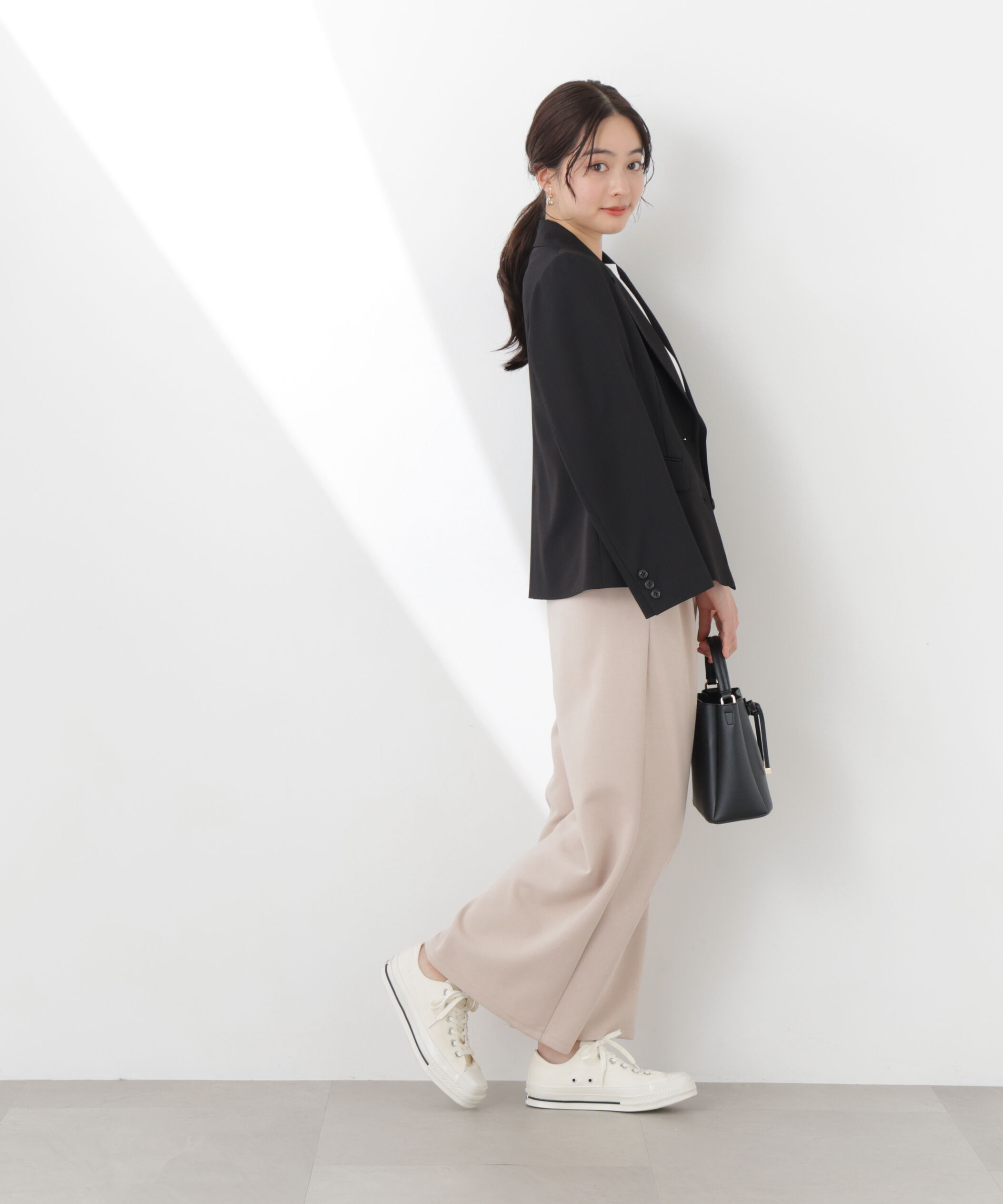 PROPORTION BODY DRESSING「〈a/mie〉カットイージーワイドパンツ　26SS」|その他|