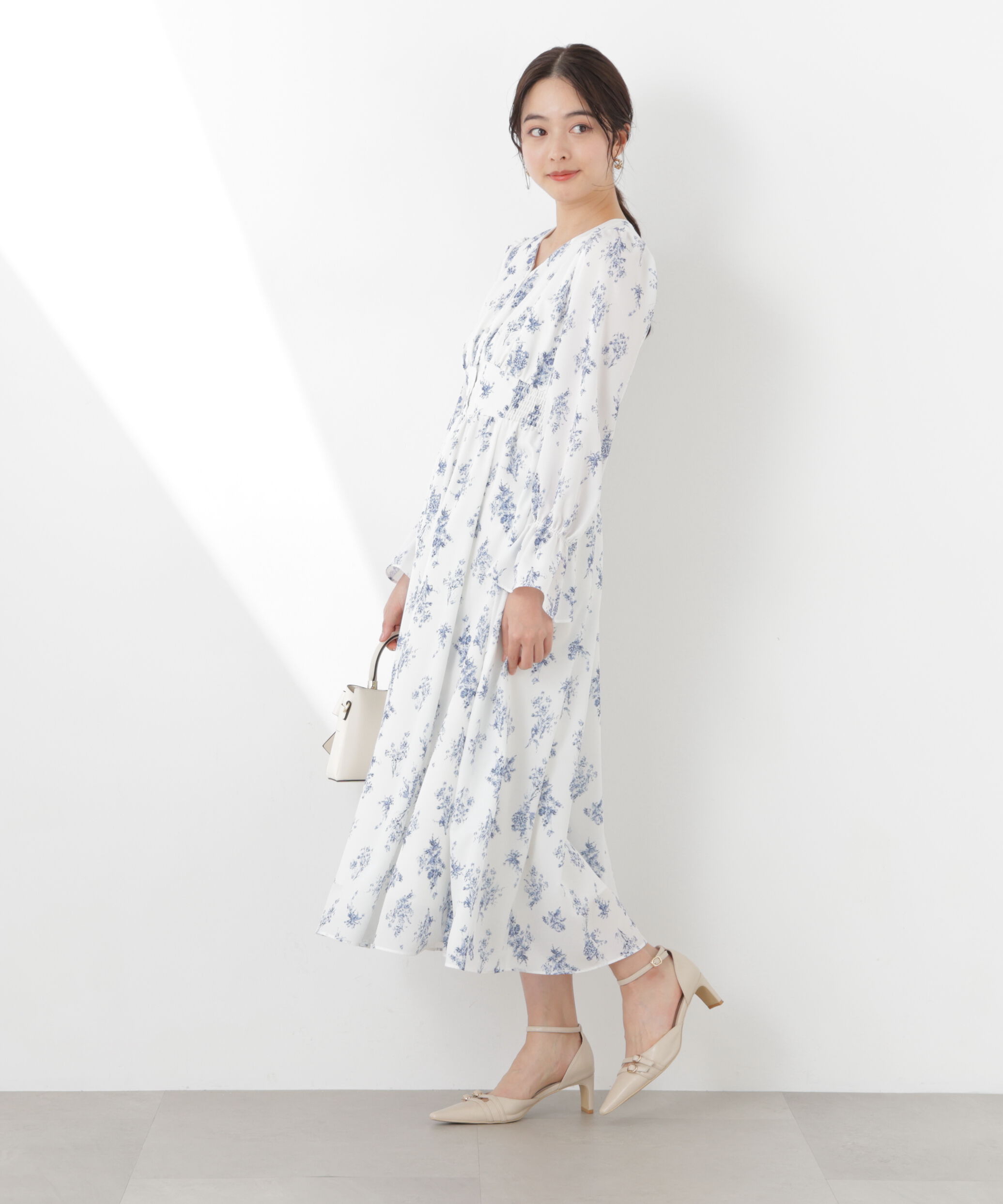 PROPORTION BODY DRESSING「フラワープリントワンピース　26SS」|ワンピース|