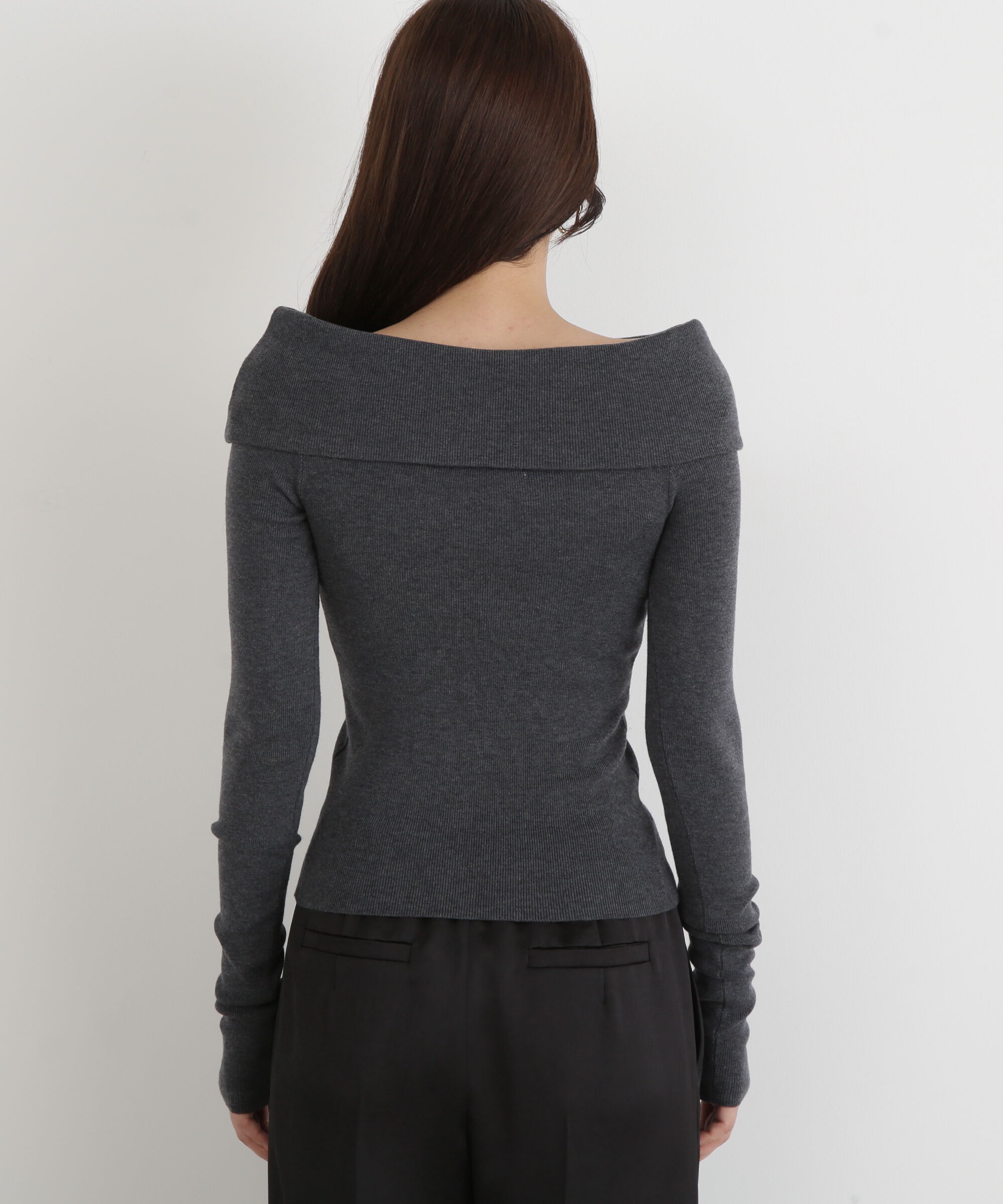  「◆オフショルダー２ＷＡＹニットプルオーバー」|ニット・セーター|