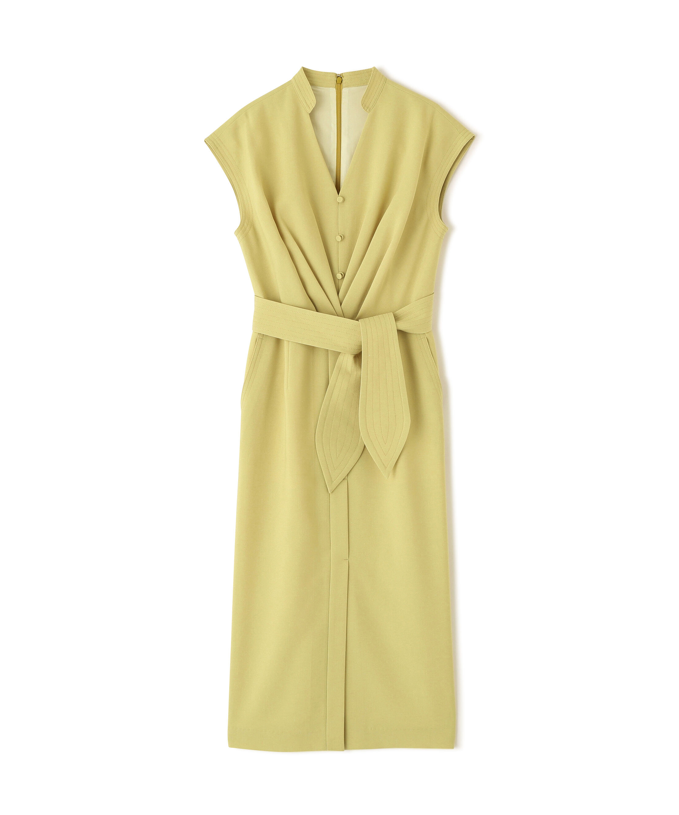  「［美香さん着用］ウエストタックワンピース」|ワンピース|