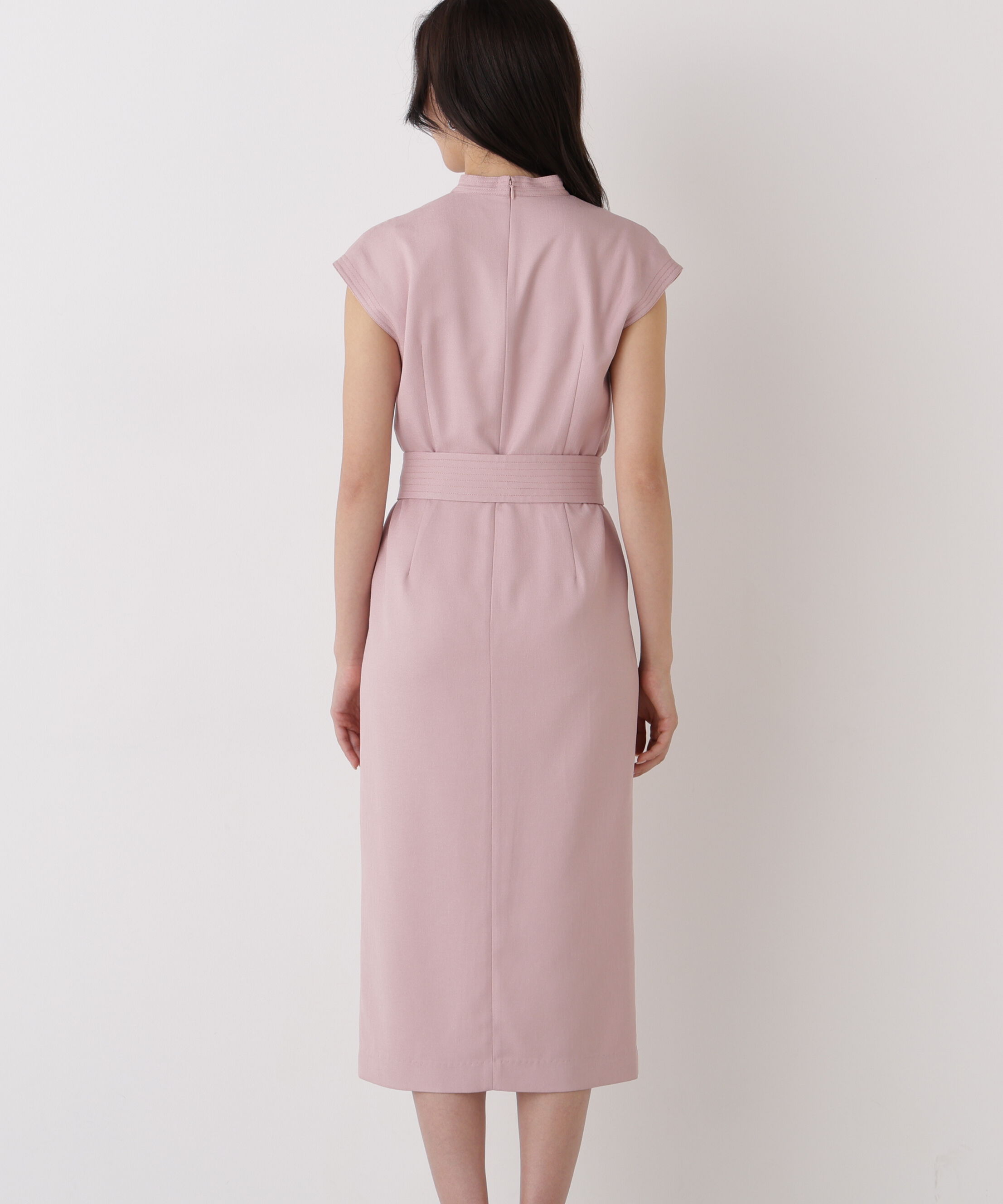  「［美香さん着用］ウエストタックワンピース」|ワンピース|