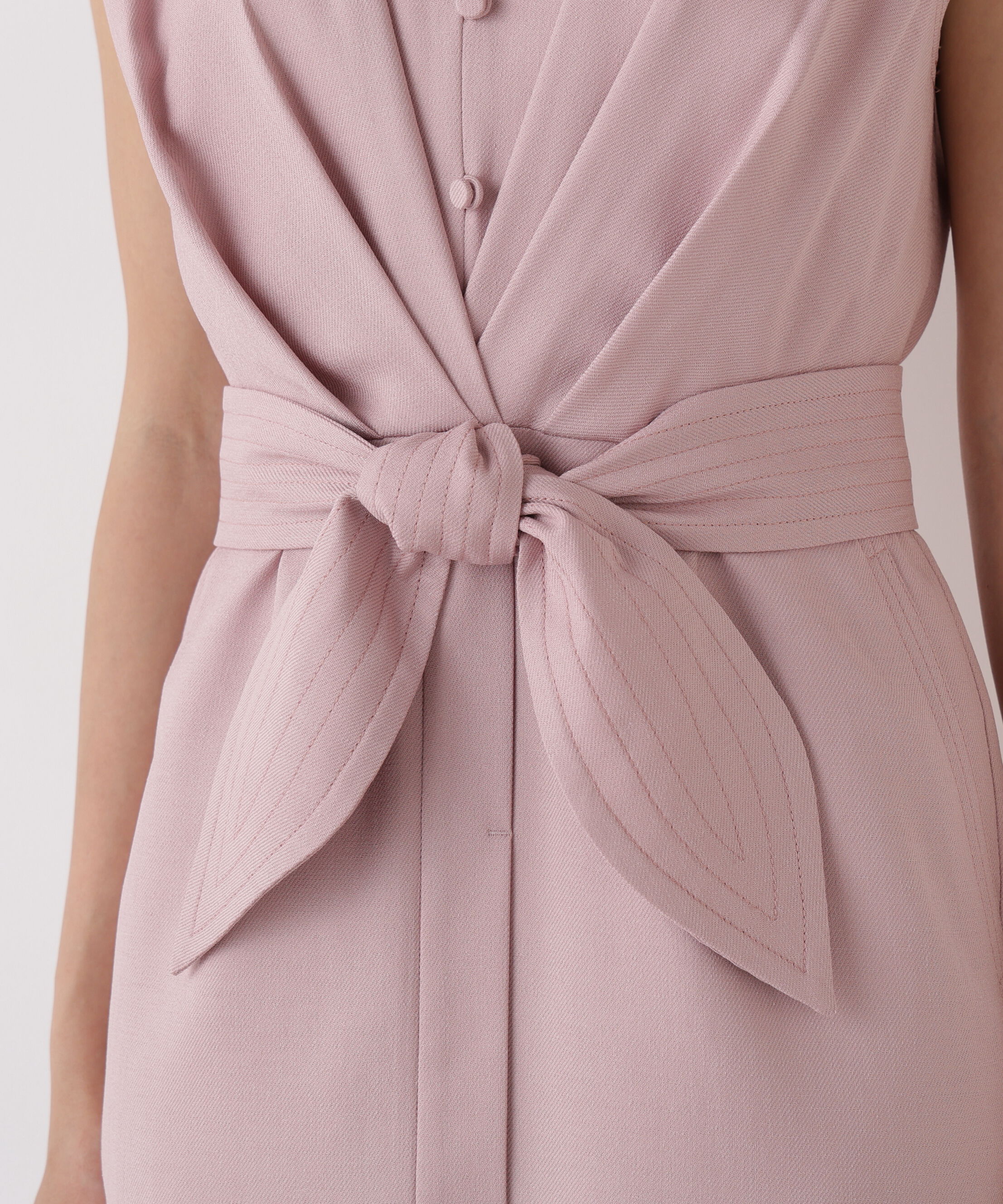  「［美香さん着用］ウエストタックワンピース」|ワンピース|