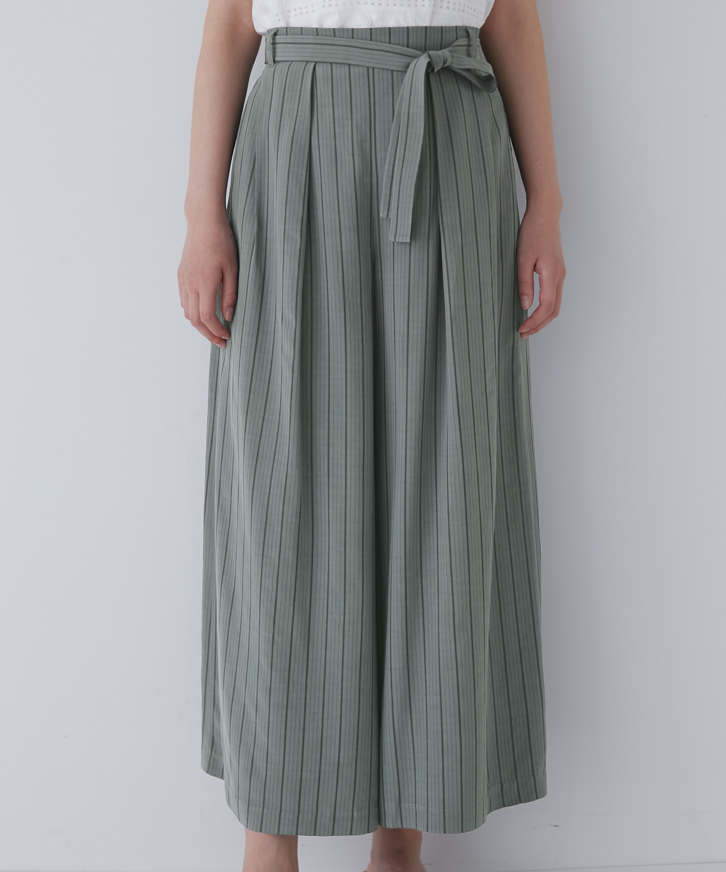  「◆ストライプスカーチョ」|スカート|