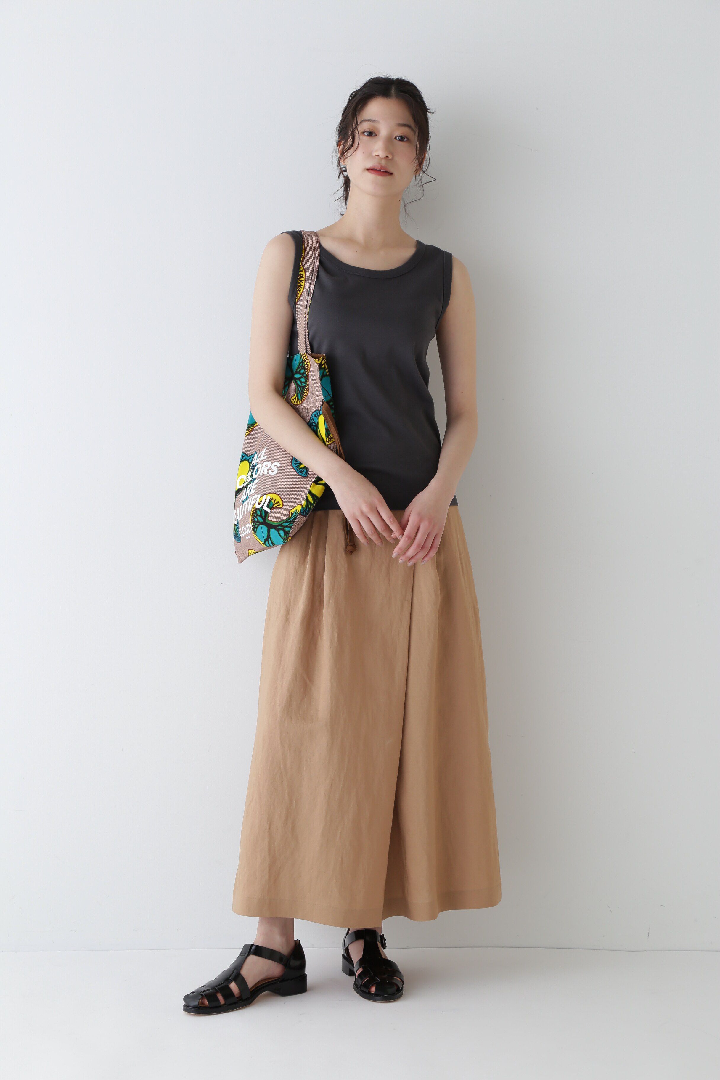  「◆オーガニックコットンフライスタンクトップ」|Tシャツ・カットソー|