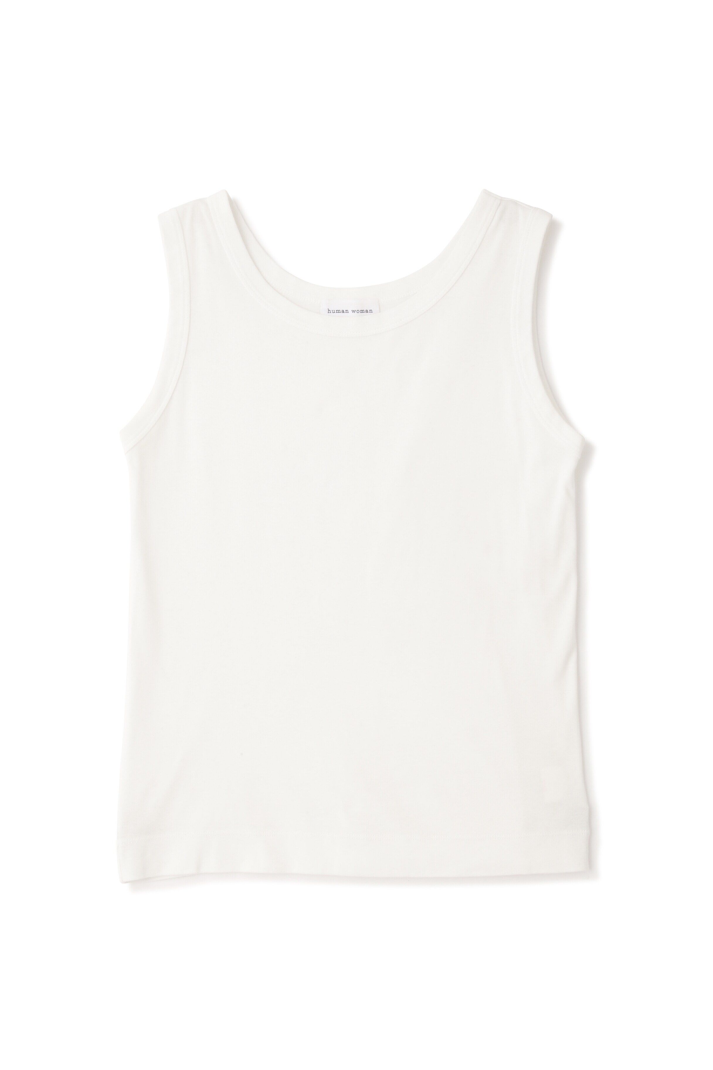  「◆オーガニックコットンフライスタンクトップ」|Tシャツ・カットソー|