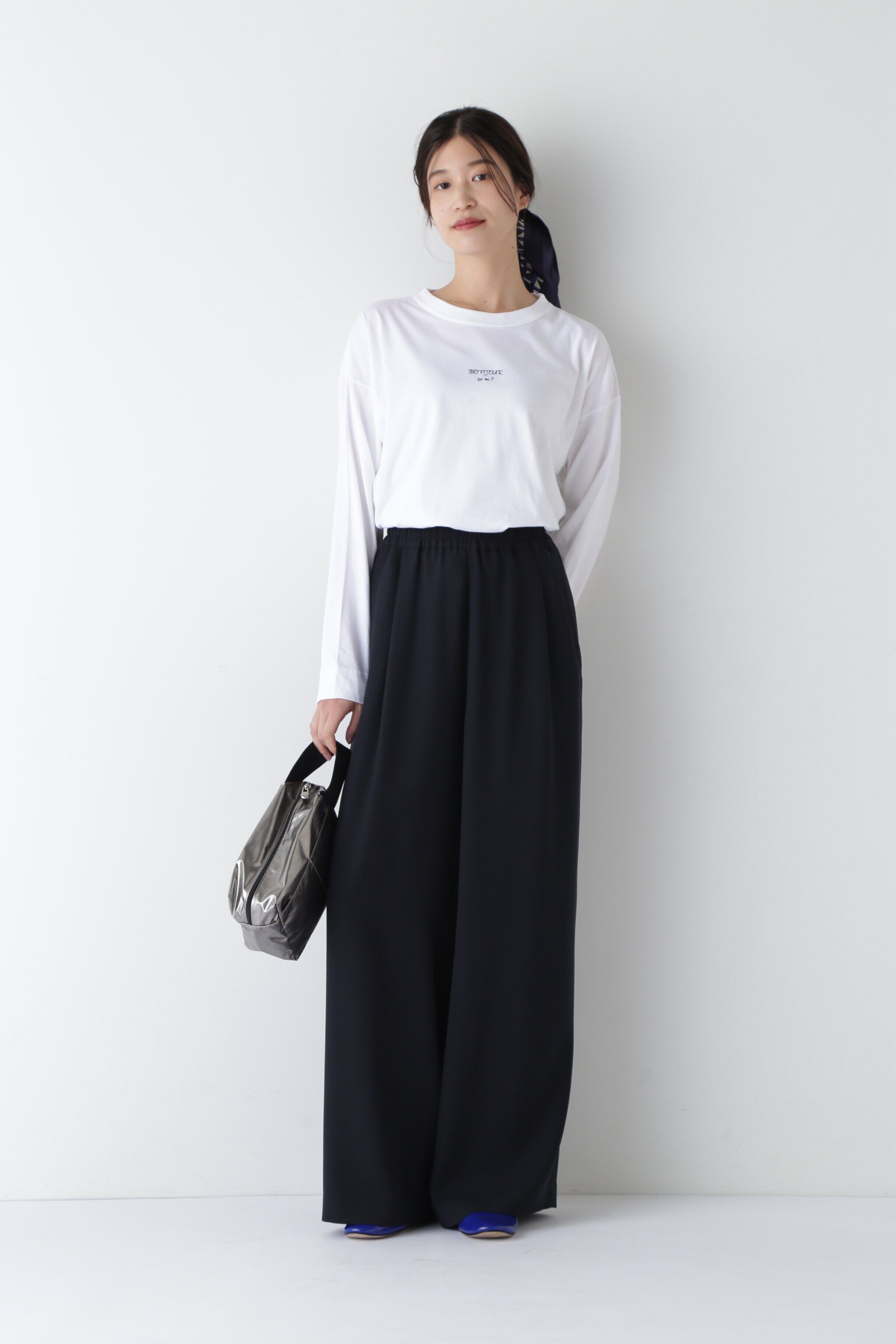  「◆ストレッチPEキュプラワイドパンツ」|その他|