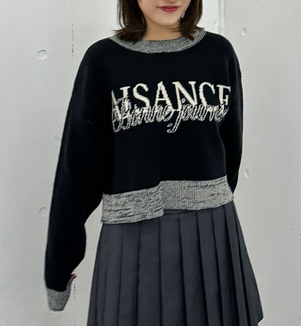 archives「ロゴＪＱショートニットプルオーバー」|ニット・セーター|