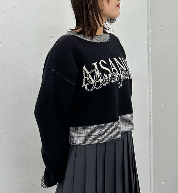 archives「ロゴＪＱショートニットプルオーバー」|ニット・セーター|