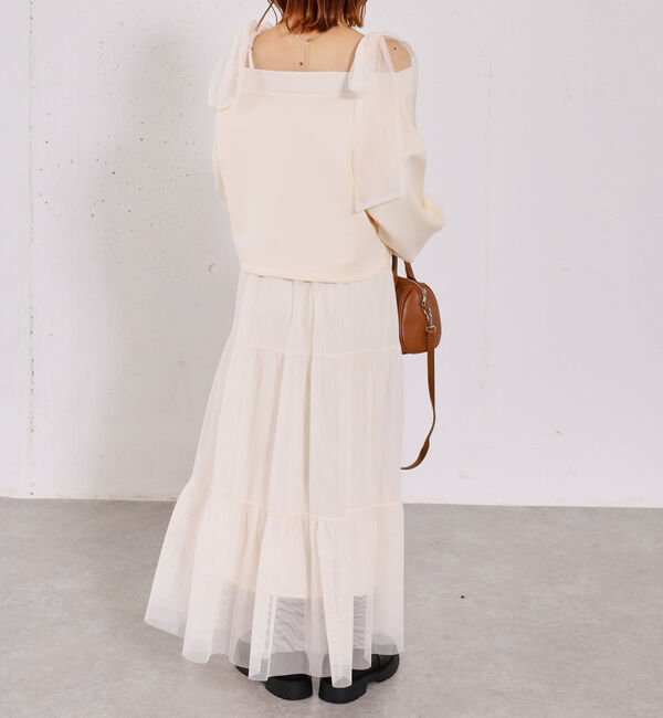 archives「ダンボールＰＯ&times;肩リボンキャミワンピースＳＥＴ」|ワンピース|