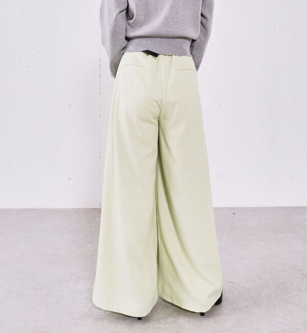 archives「ベルト付カラータックスラックス」|チノ|