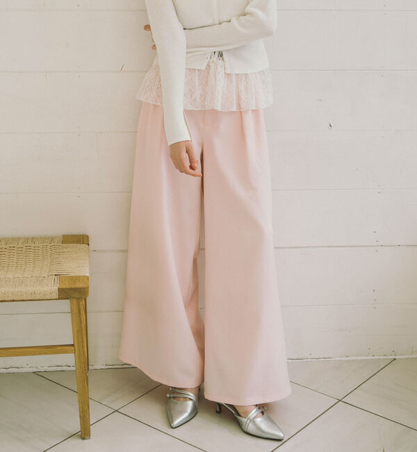 archives「ベルト付カラータックスラックス」|チノ|