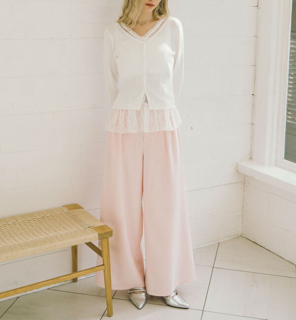 archives「ベルト付カラータックスラックス」|チノ|