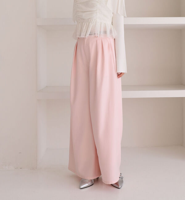 archives「ベルト付カラータックスラックス」|チノ|