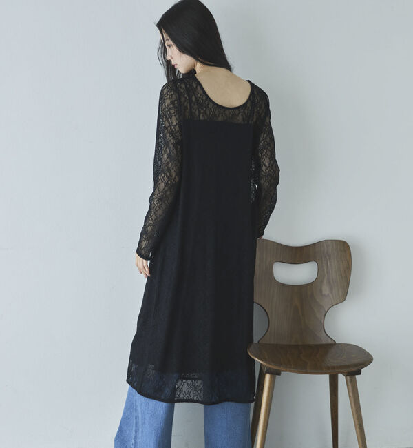 Doux archives「レースレイヤードワンピース」|ワンピース|