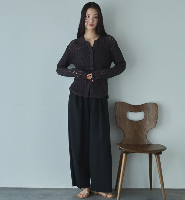 Doux archives「透かし編みカーディガン」|カーディガン|