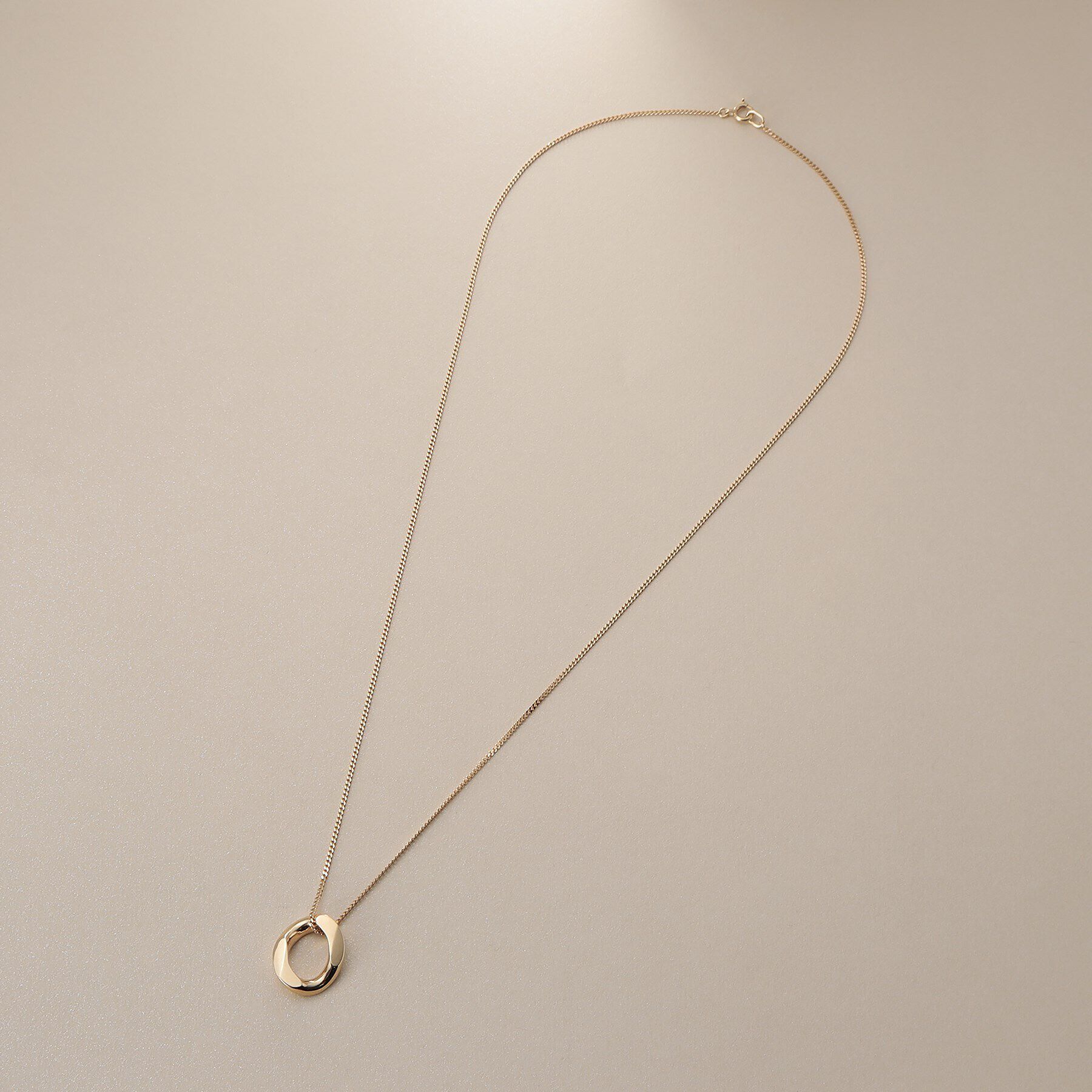 COCOSHNIK「K10キヘイモチーフ ネックレス」|ネックレス|