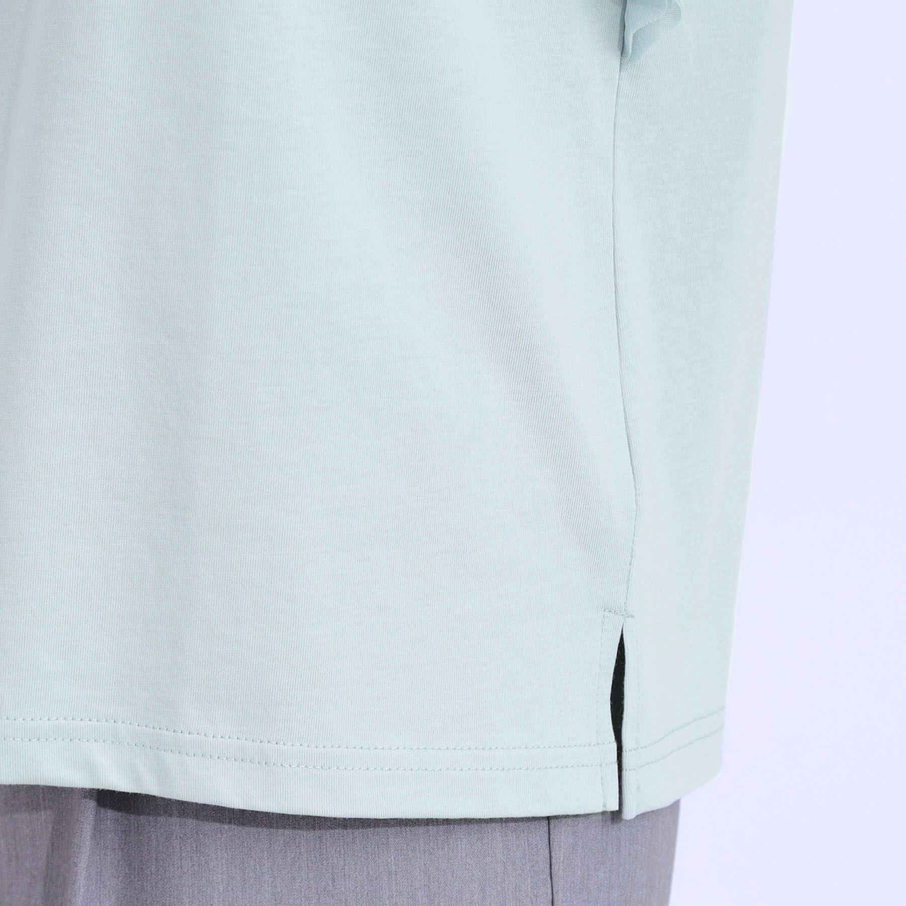 SHOO･LA･RUE「【S-LL/ひんやり】大人フェミニンに お袖チュール フリルトップス」|Tシャツ・カットソー|