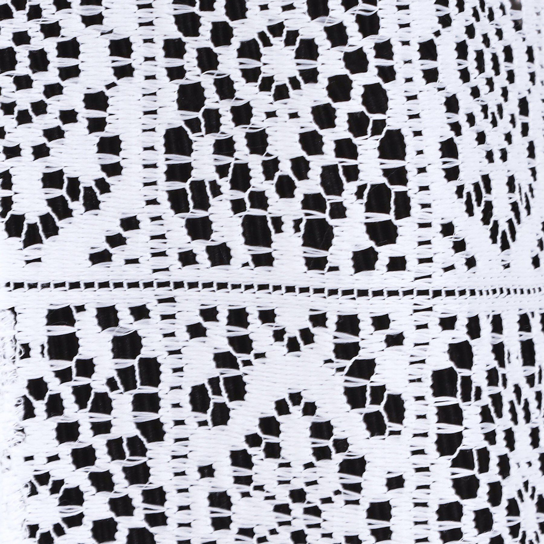 SHOO･LA･RUE「【S-LL】羽織るだけでサマ見え レース風の柄が華やかなロングジレ」|ベスト・ジレ|