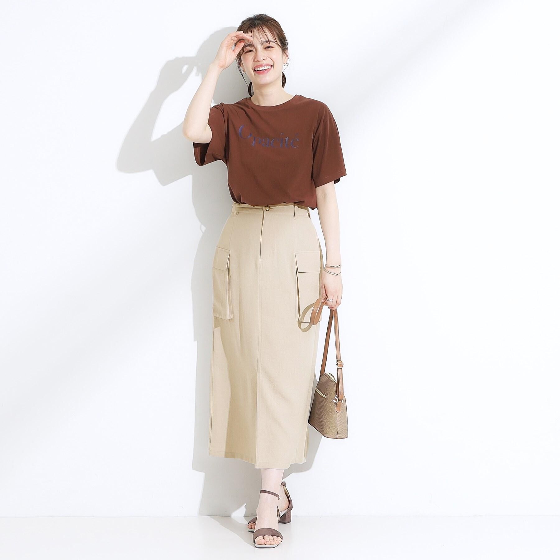 SHOO･LA･RUE「【S-LL/ひんやり/UV】選べる6柄でそれぞれ欲しくなる プリントTシャツ」|Tシャツ・カットソー|