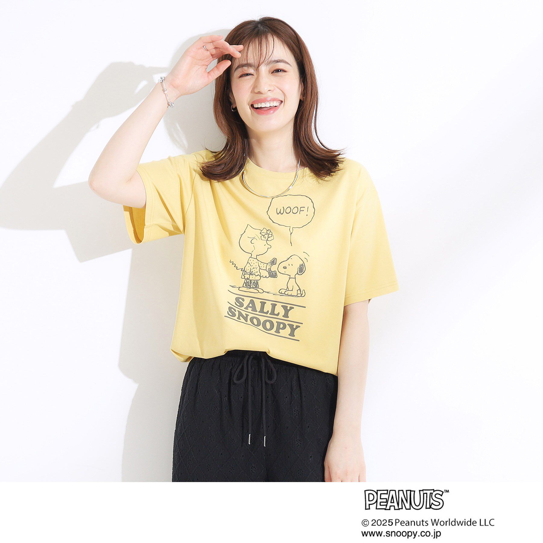 SHOO･LA･RUE「【PEANUTS】ひんやりTシャツ」|Tシャツ・カットソー|