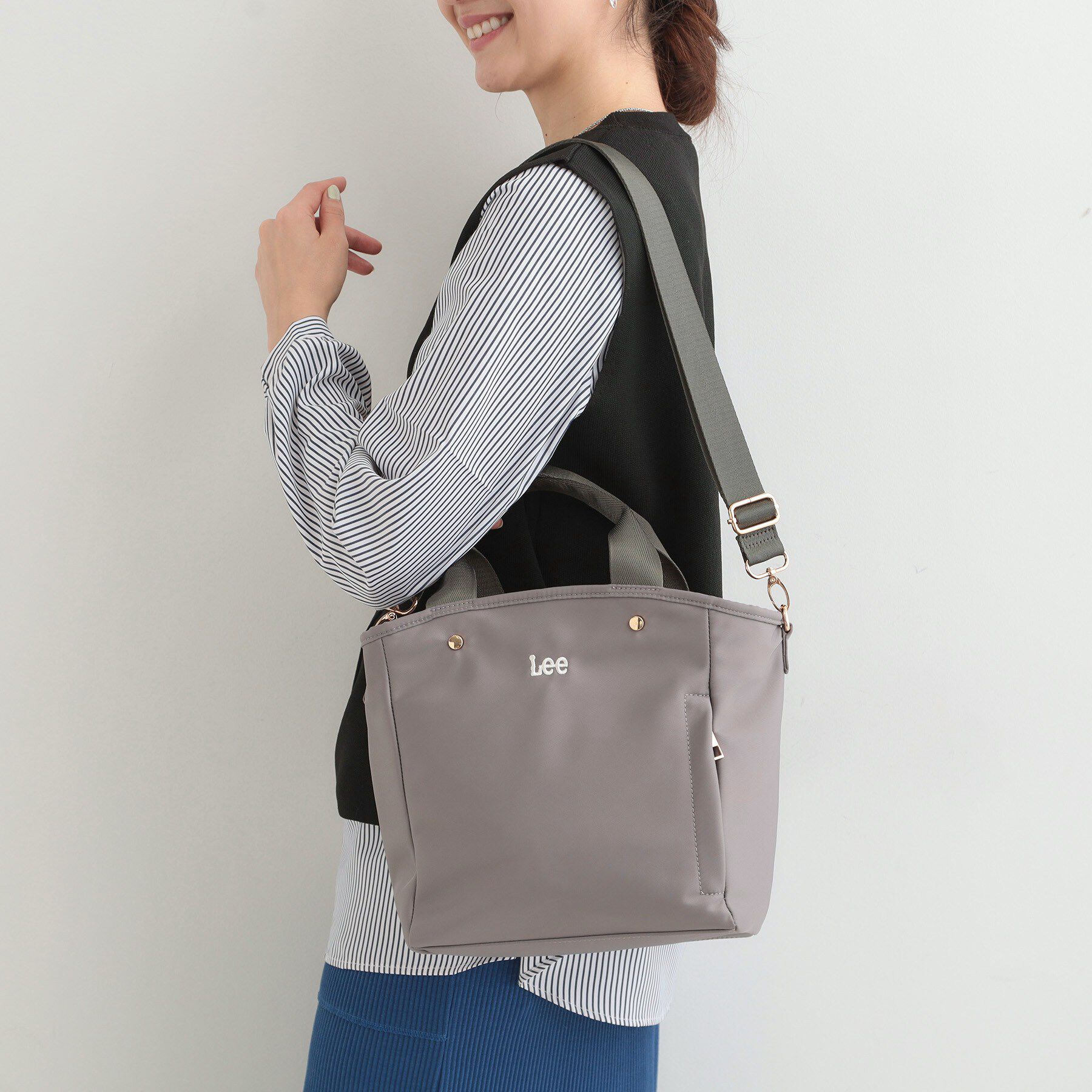 SHOO･LA･RUE「【Lee別注／撥水】6ポケットトートバッグ」|トートバッグ|