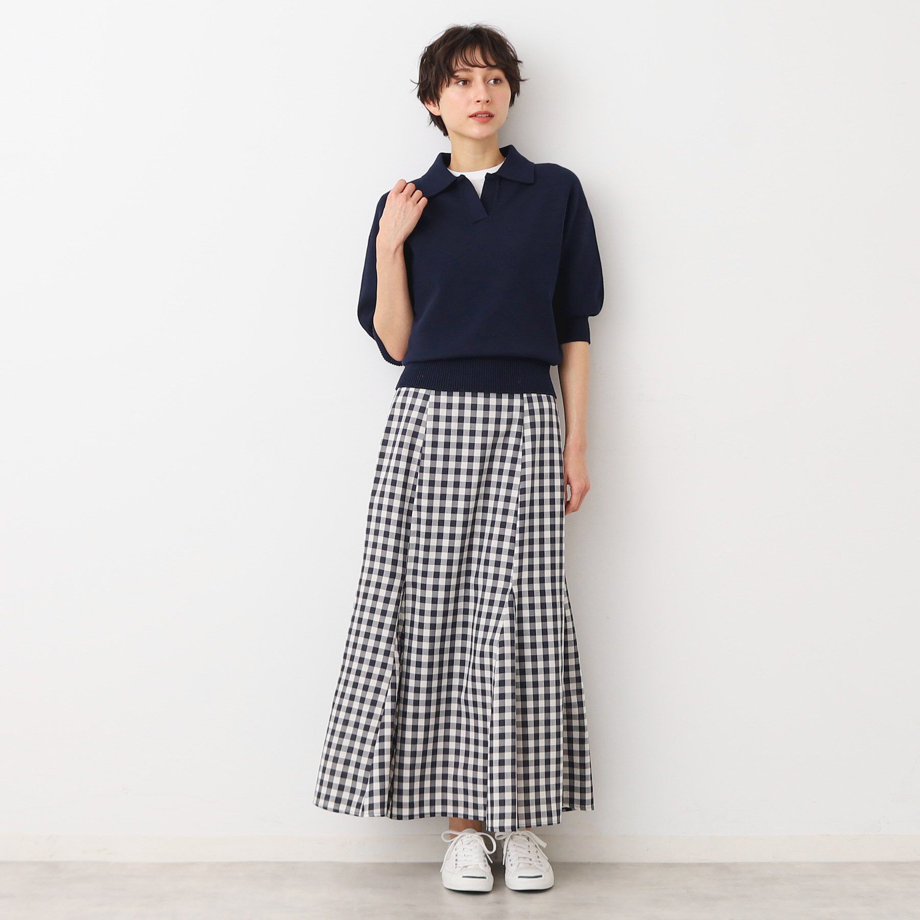 Dessin「【洗える】バルーンスリーブスキッパーニット」|ニット・セーター|