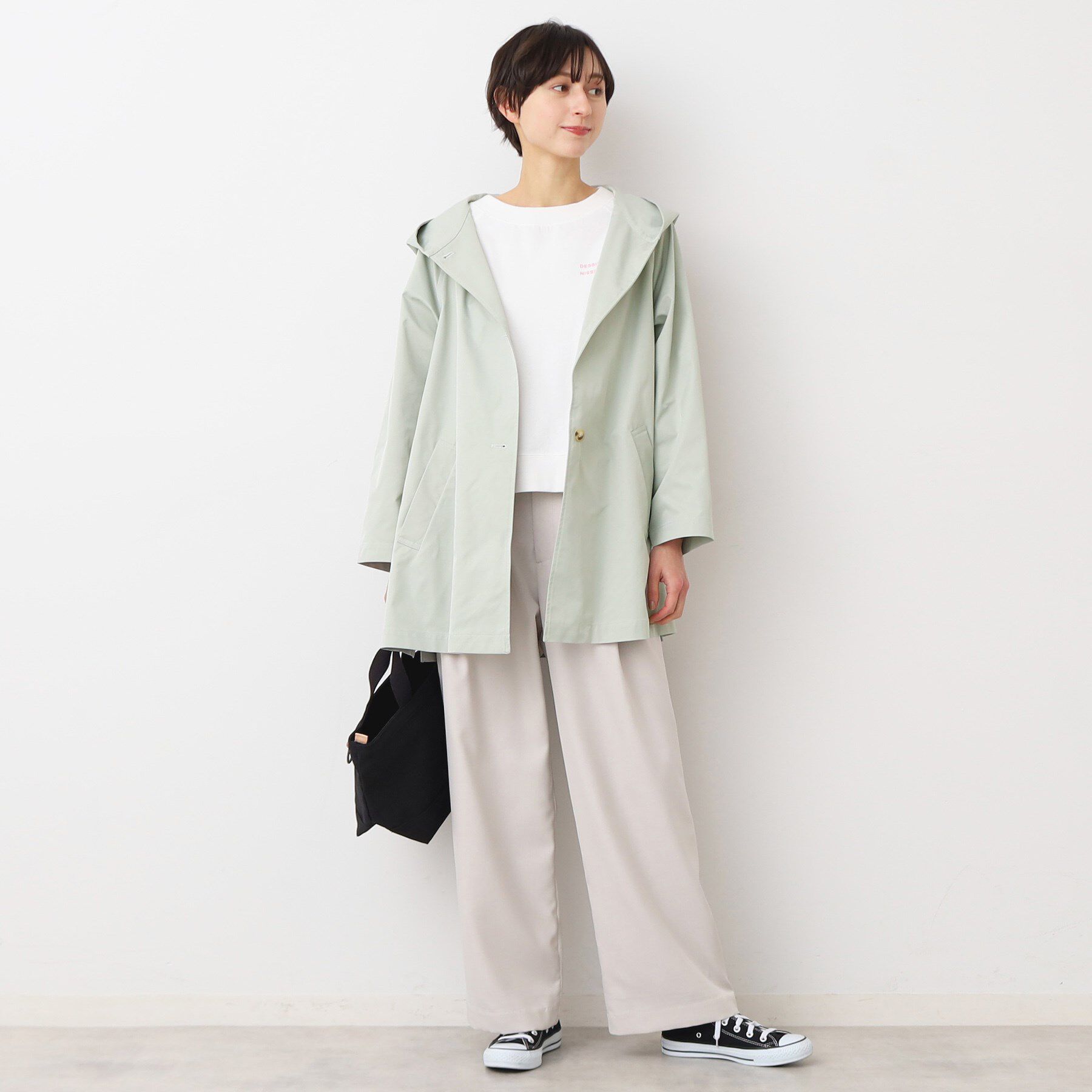 Dessin「【洗える】フーデッドハーフコート（S～L）」|その他|