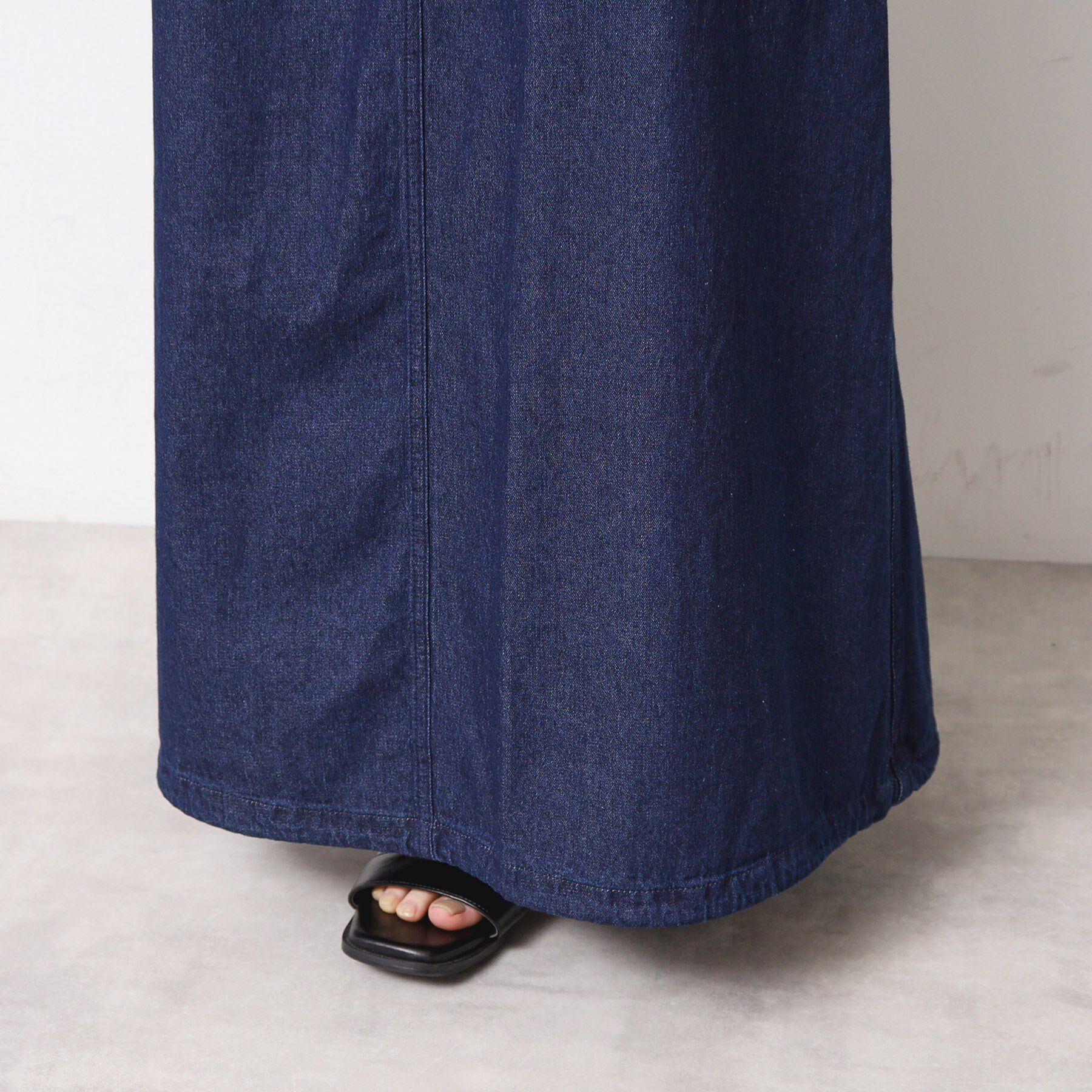 Dessin「【ウエストゴム・洗える】ドロストデニムスカート（S～L）」|スカート|