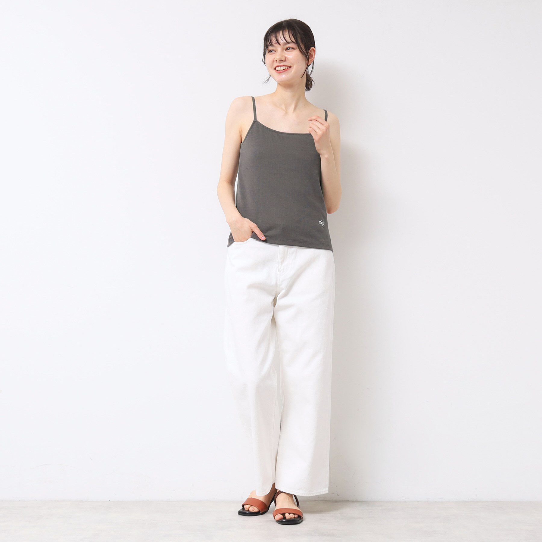 Dessin「◆【洗える】カップ付キャミソール」|キャミソール|