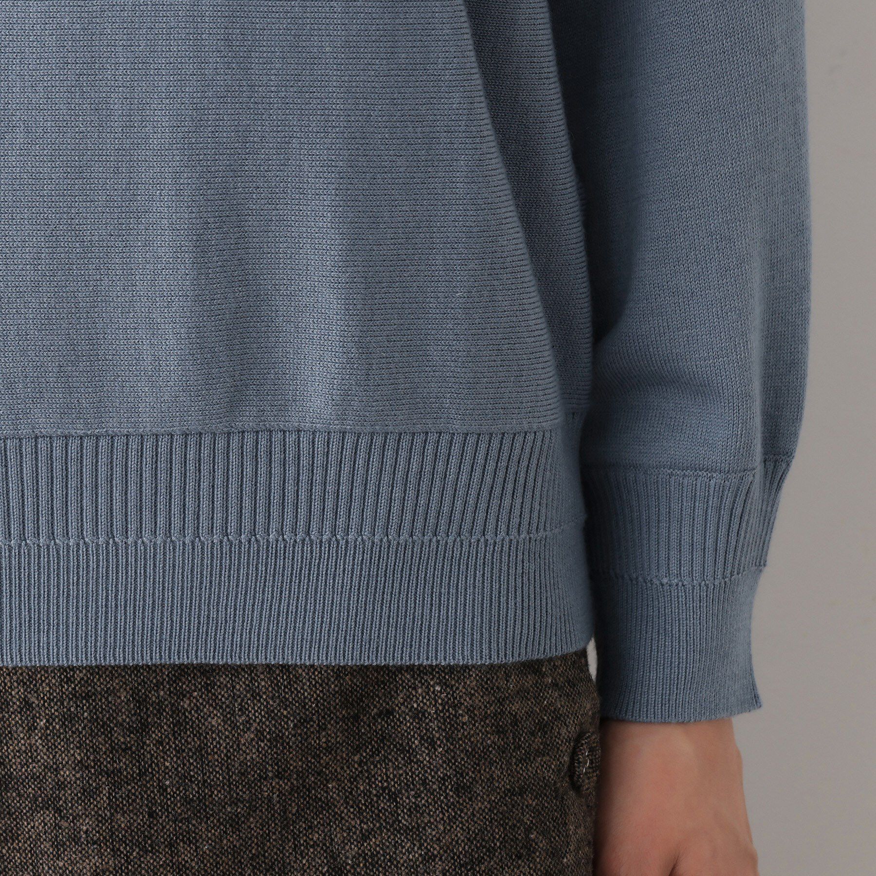 Dessin「【洗える】ウールブレンド後ろボタンニット」|ニット・セーター|