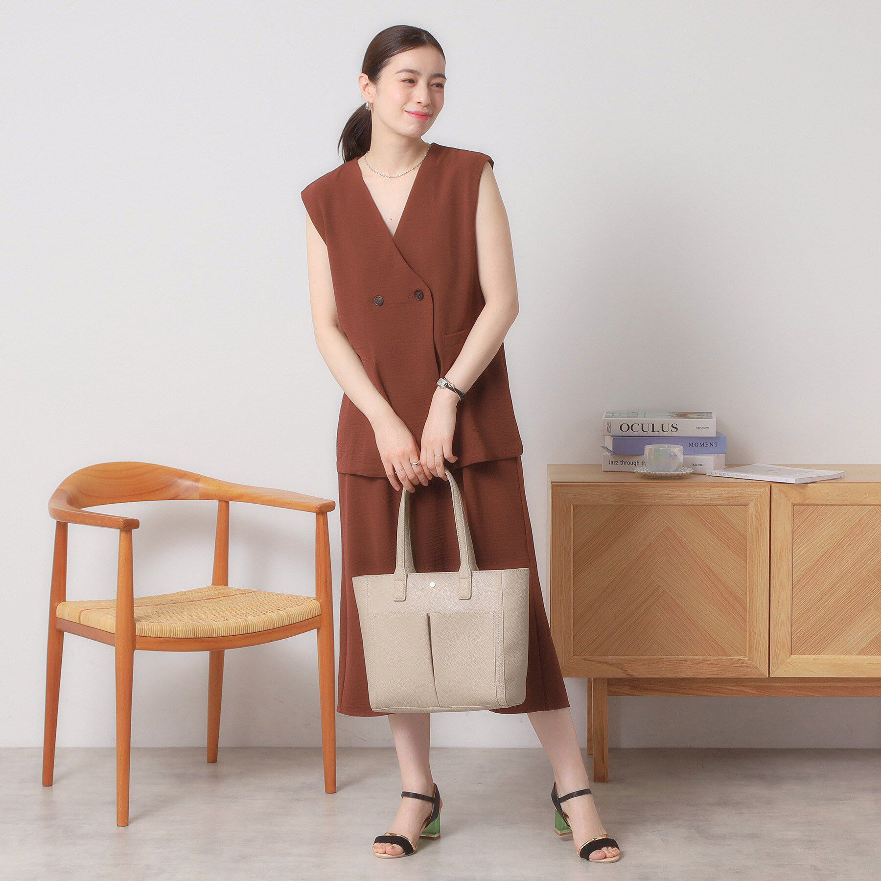 ITS&rsquo;DEMO「バッグイン付A4トート」|トートバッグ|