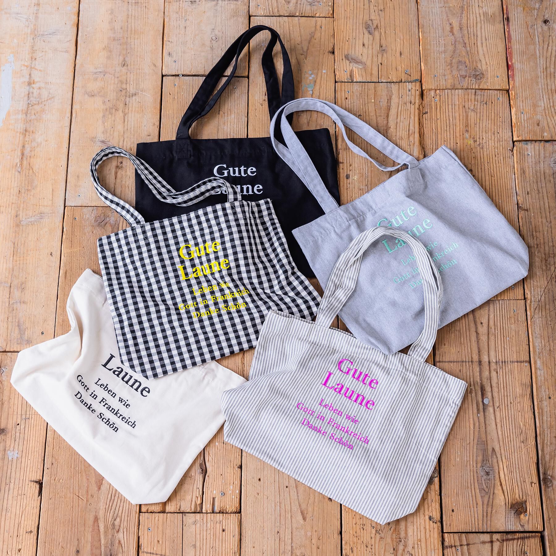 ITS&rsquo;DEMO「【A4対応】ロゴ刺繍ラージトート」|トートバッグ|