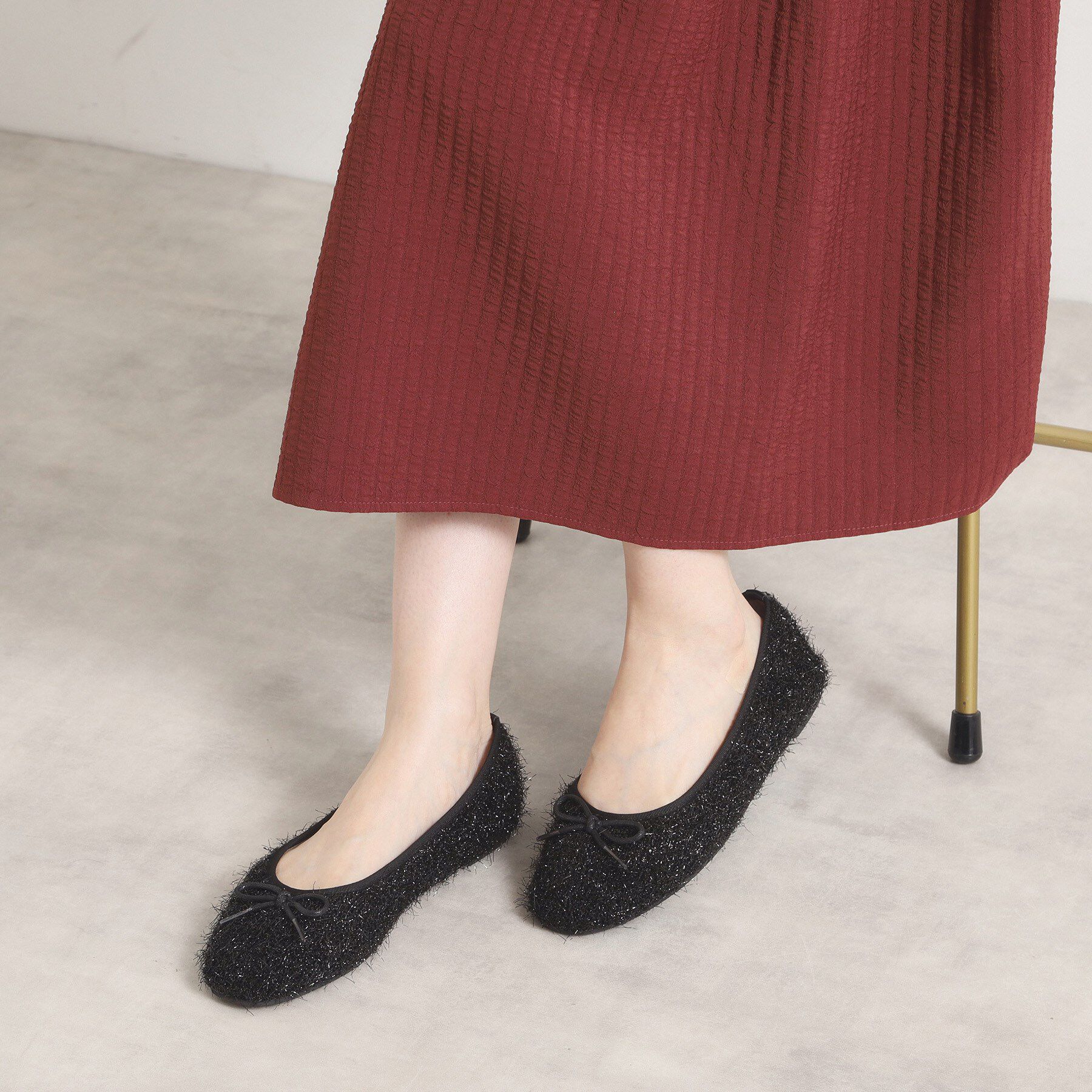 ITS&rsquo;DEMO「【6色展開】ラウンドフラットシューズ」|パンプス|