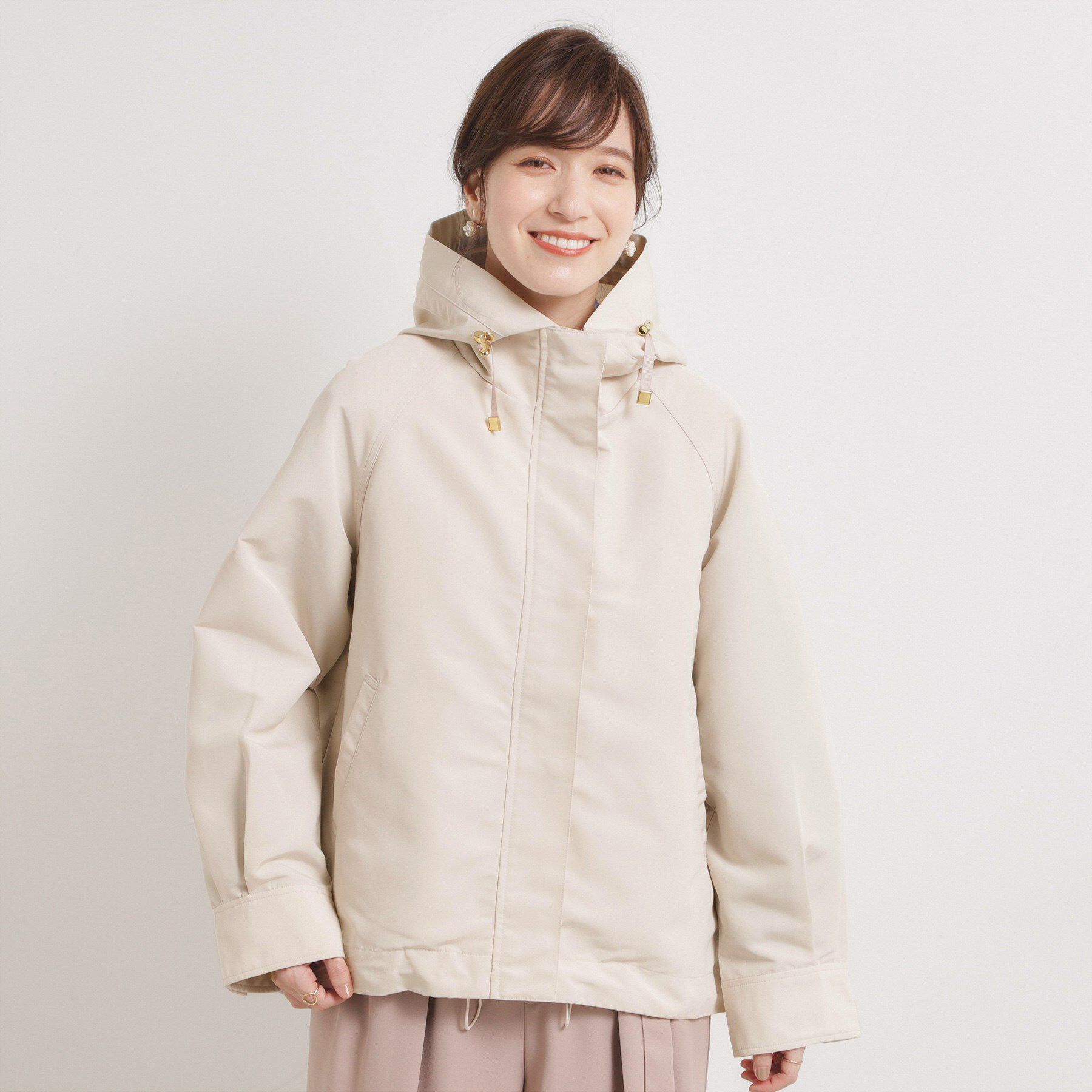 ITS&rsquo;DEMO「【撥水／花粉防止／手洗い可】キルトライナー付きマウンテンパーカー」|ブルゾン・スタジャン|