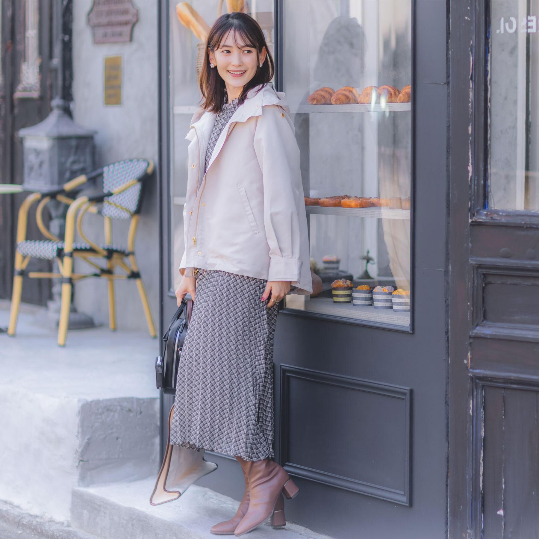 ITS&rsquo;DEMO「【撥水／花粉防止／手洗い可】キルトライナー付きマウンテンパーカー」|ブルゾン・スタジャン|